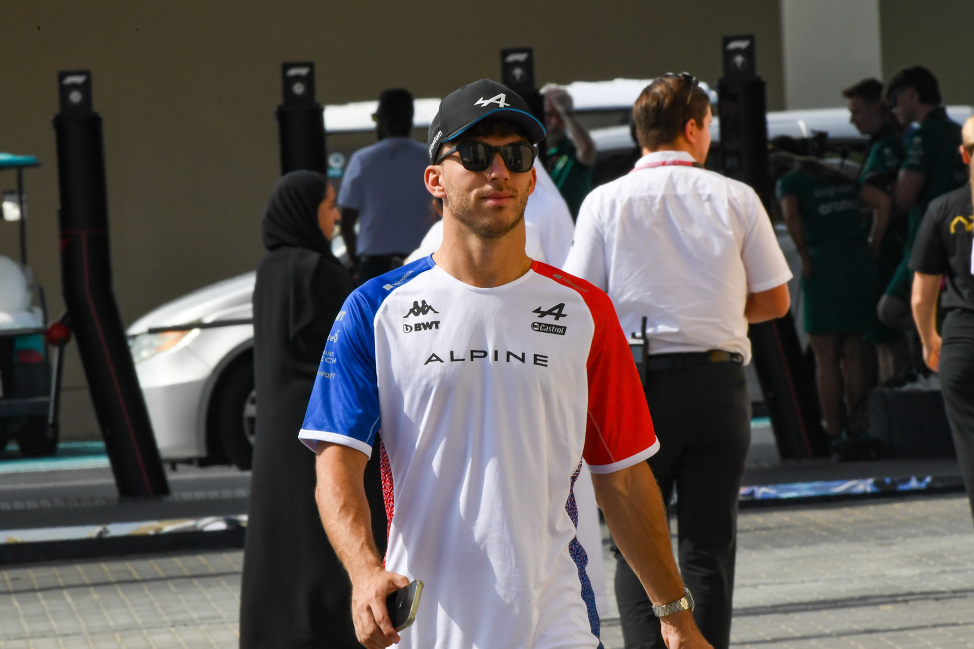 Pierre Gasly (FRA) Alpine F1 Team; Formel 1 GP Abu Dhabi. Freitag 24.11.2023