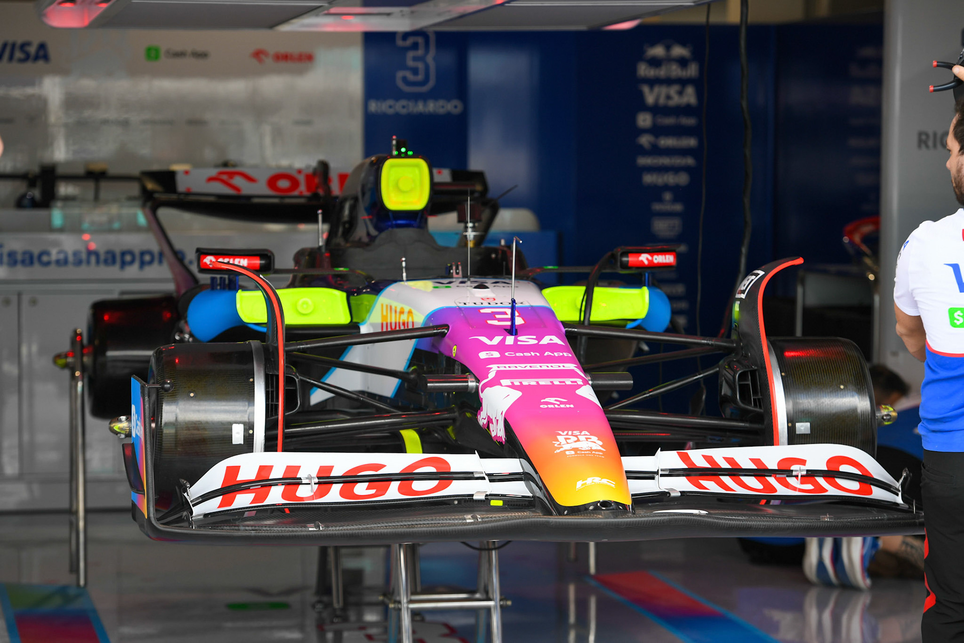 Daniel Ricciardo, #3, Visa Cash App RB Formula One Team; Formel 1 GP Miami / USA. 04.05.2024