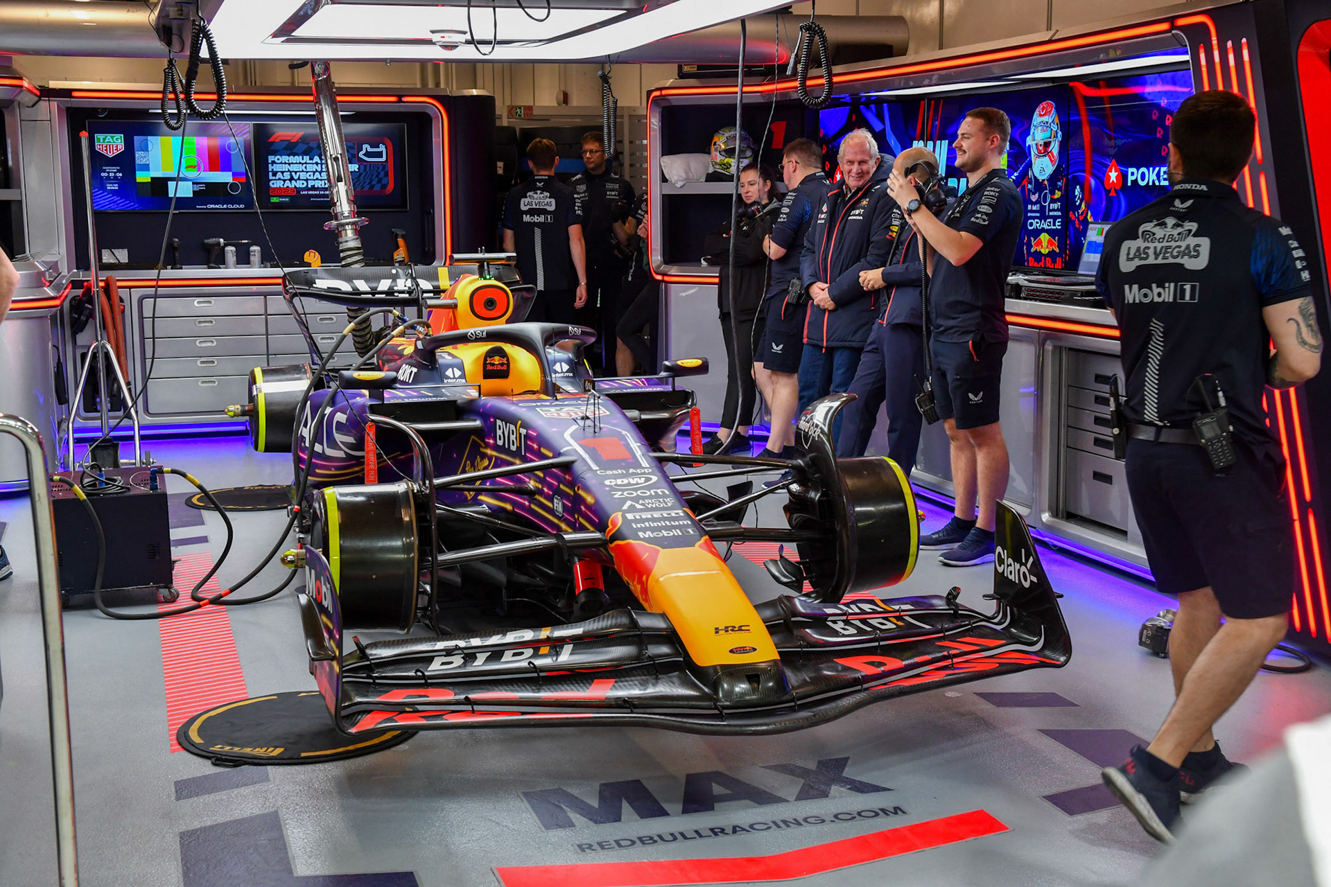 Red Bull Racing; Formel 1 GP USA Las Vegas. Samstag 18.11.2023