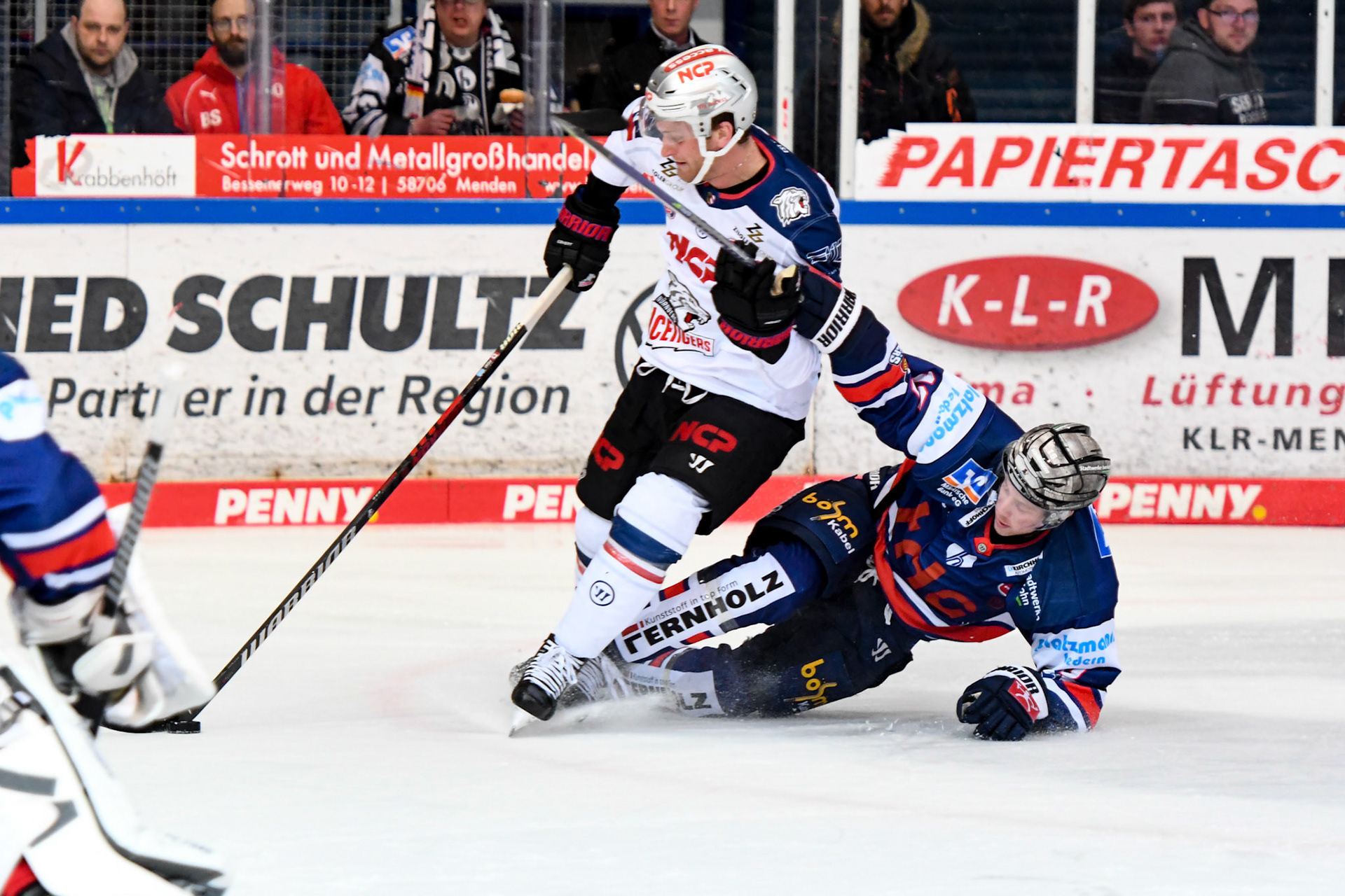 Hubert Labrie 16; DEL Iserlohn Roosters - Nuernberg Ice Tigers 17.02.2023