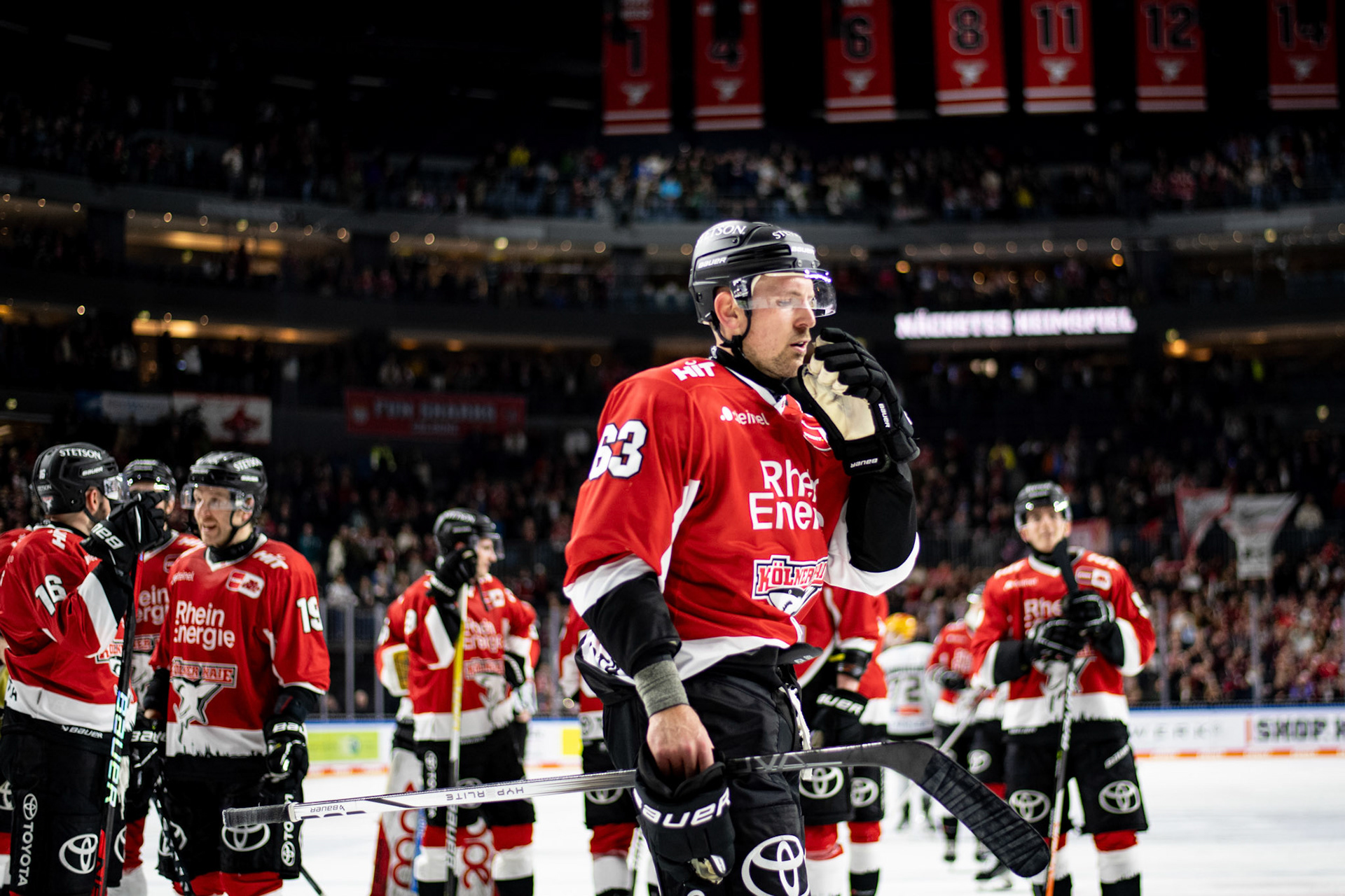Patrick Sieloff; DEL Kölner Haie - Fishtown Pinguins Bremerhaven, 30.01.2024