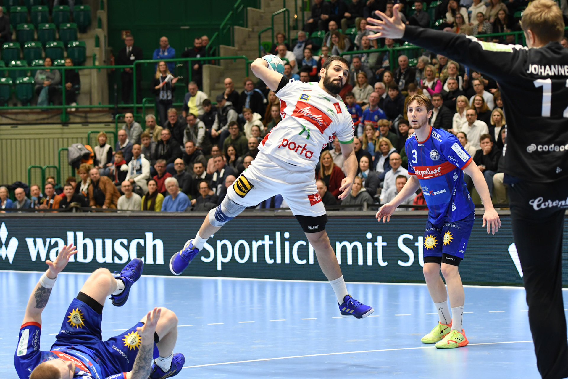 Mohamed Amine Darmoul; Handball Bundesliga; BHC 06 - GWD Minden 02.03.2023