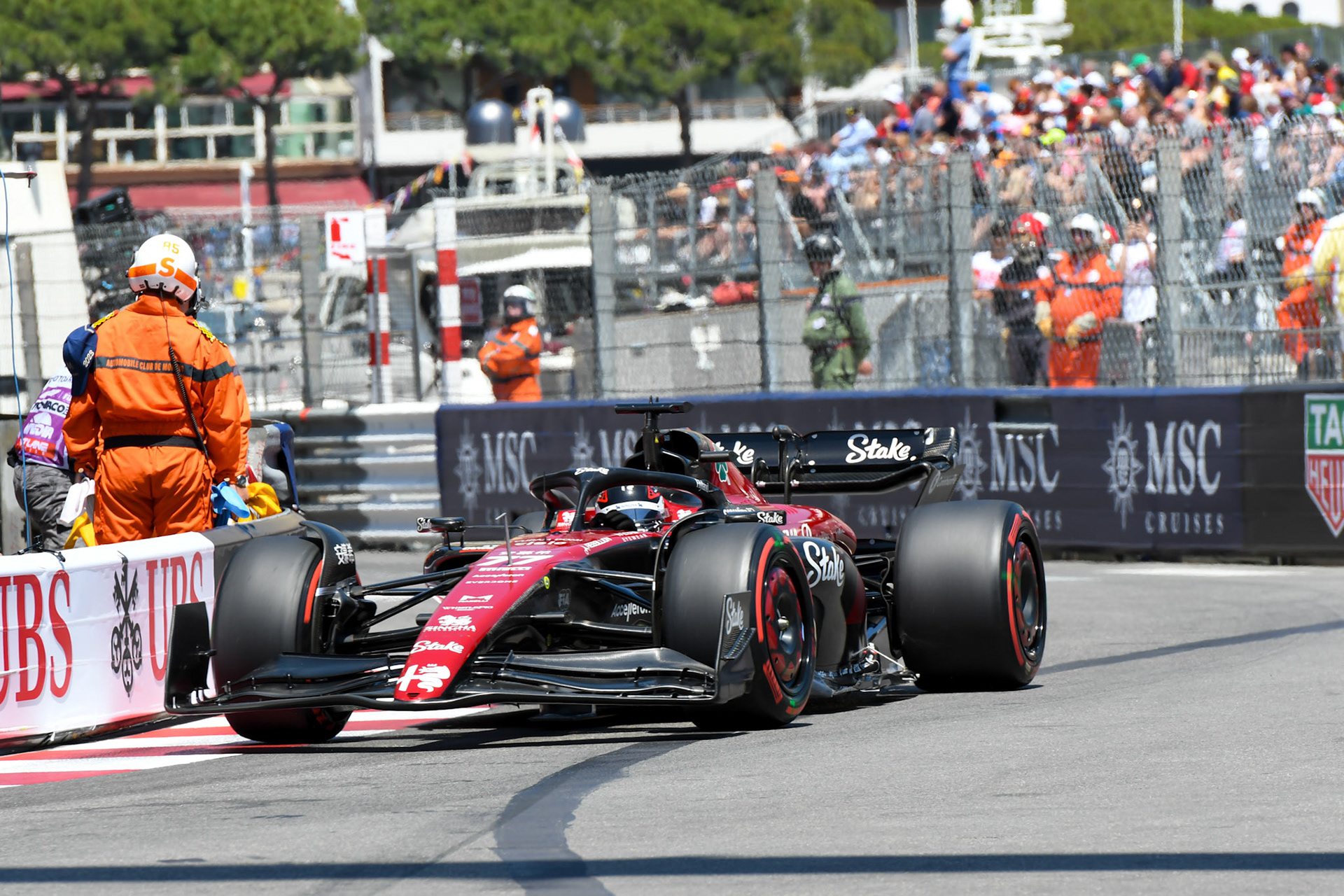 Valtteri Bottas (FIN) Alfa Romeo F1 Team; Formel 1 GP Monaco. Samstag 27.05.2023
