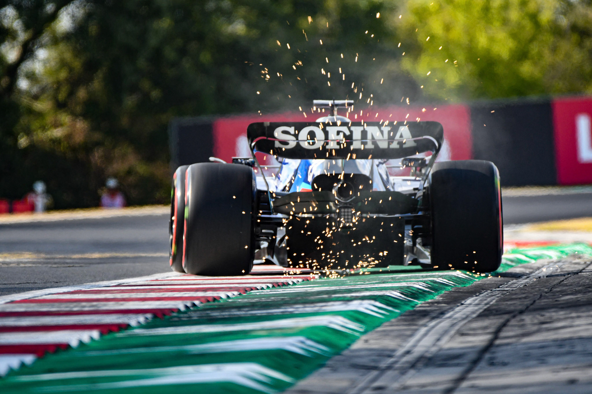 Alexander Albon (THA) Williams Racing; Formel 1 Ungarn am 29.07.2022