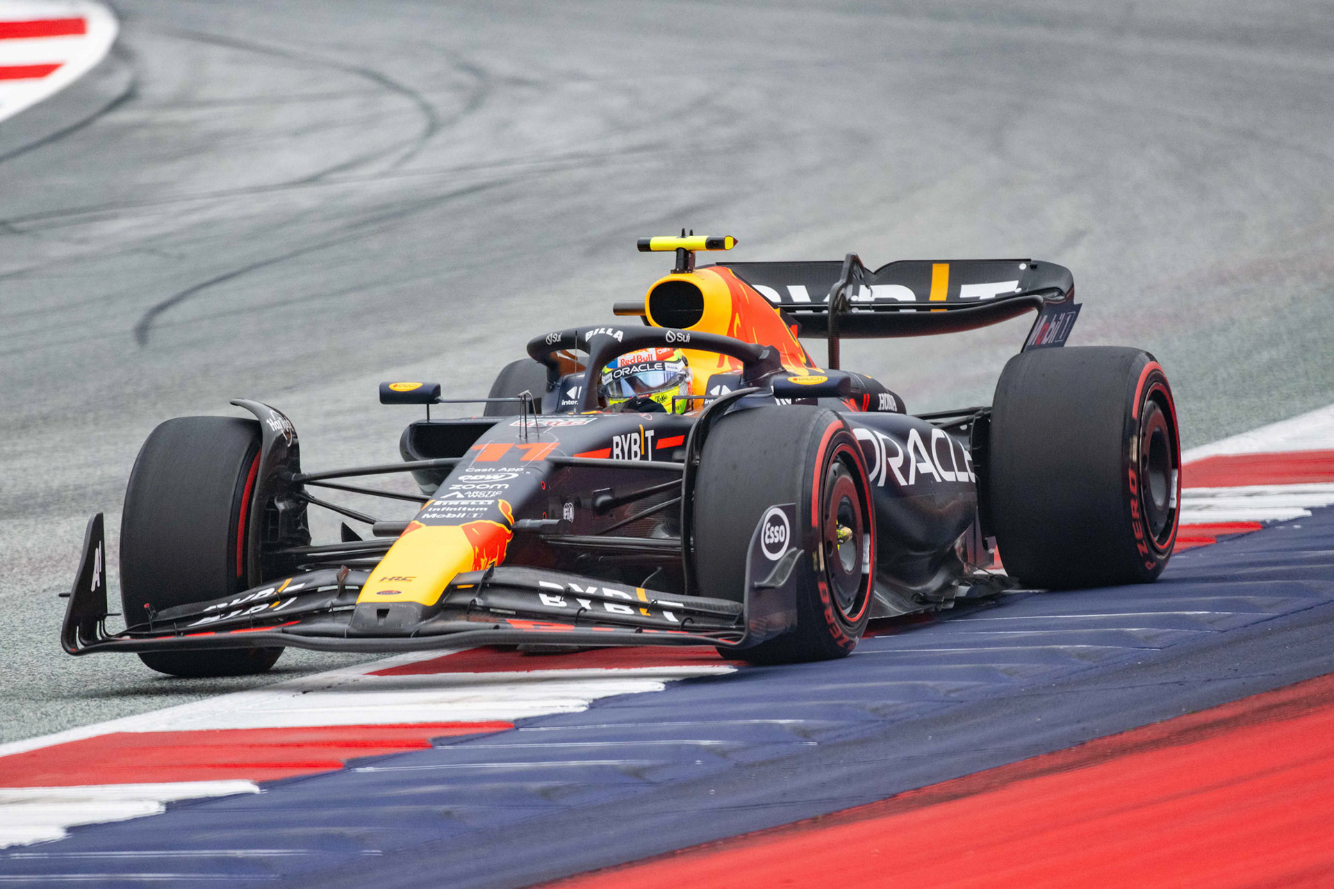 Sergio Perez (MEX) Red Bull Racing; Formel 1 GP Austria / Österreich. Samstag, 01.07.2023
