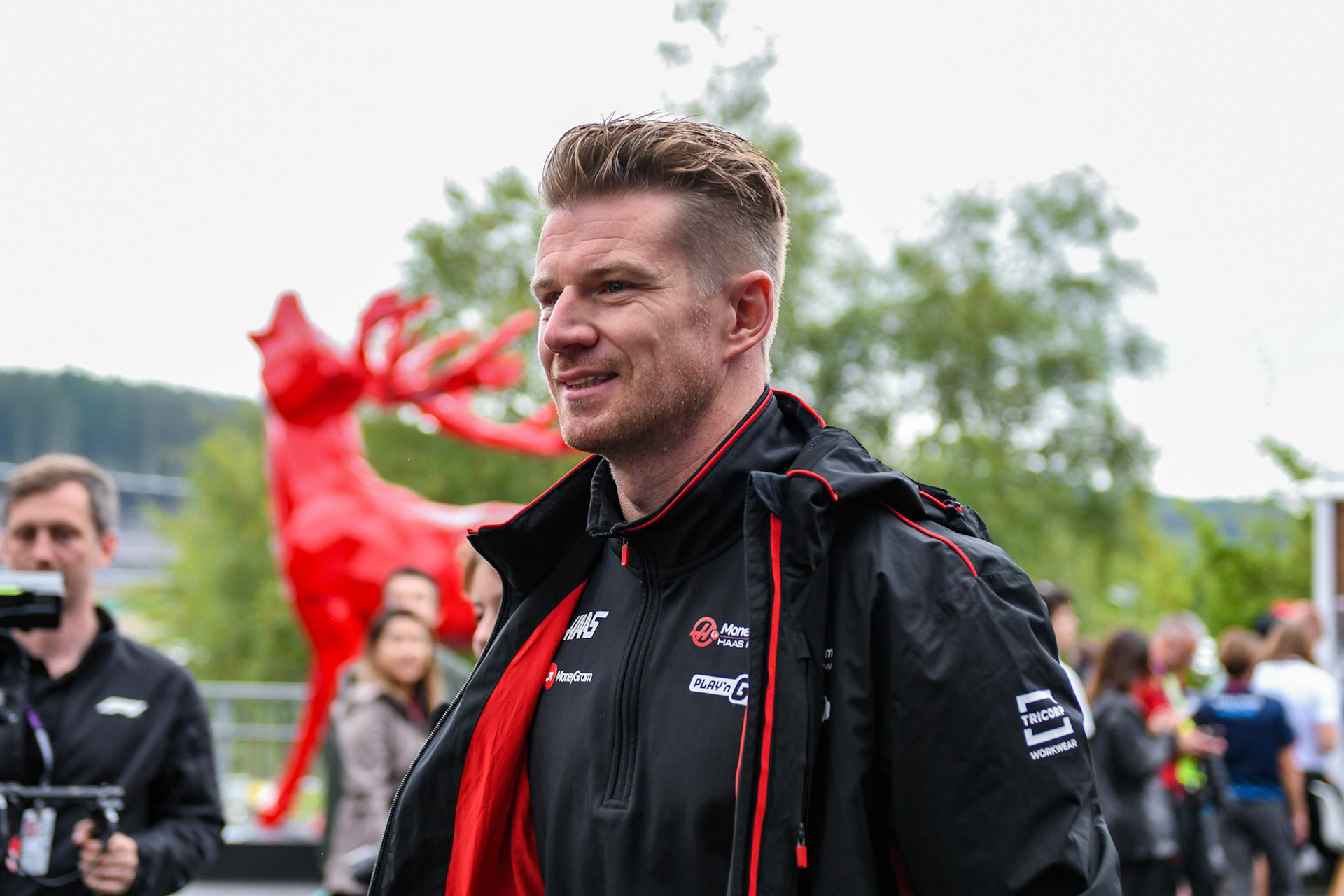 Nico Hülkenberg #27, MoneyGram Haas F1 Team;Formel 1 GP Spa / Belgien. Samstag, 27.07.2024