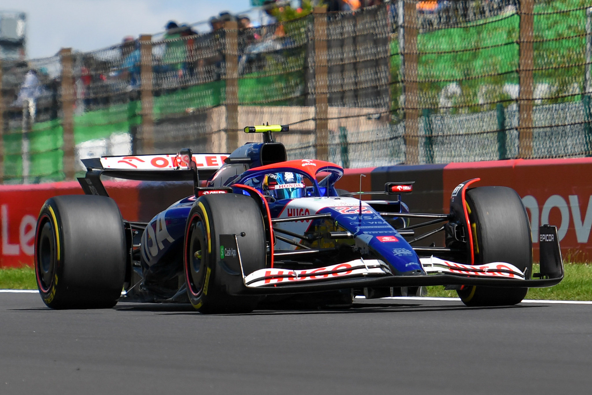 Yuki Tsunoda #22, Visa Cash App RB Formula One Team;Formel 1 GP Spa / Belgien. Sonntag, 28.07.2024