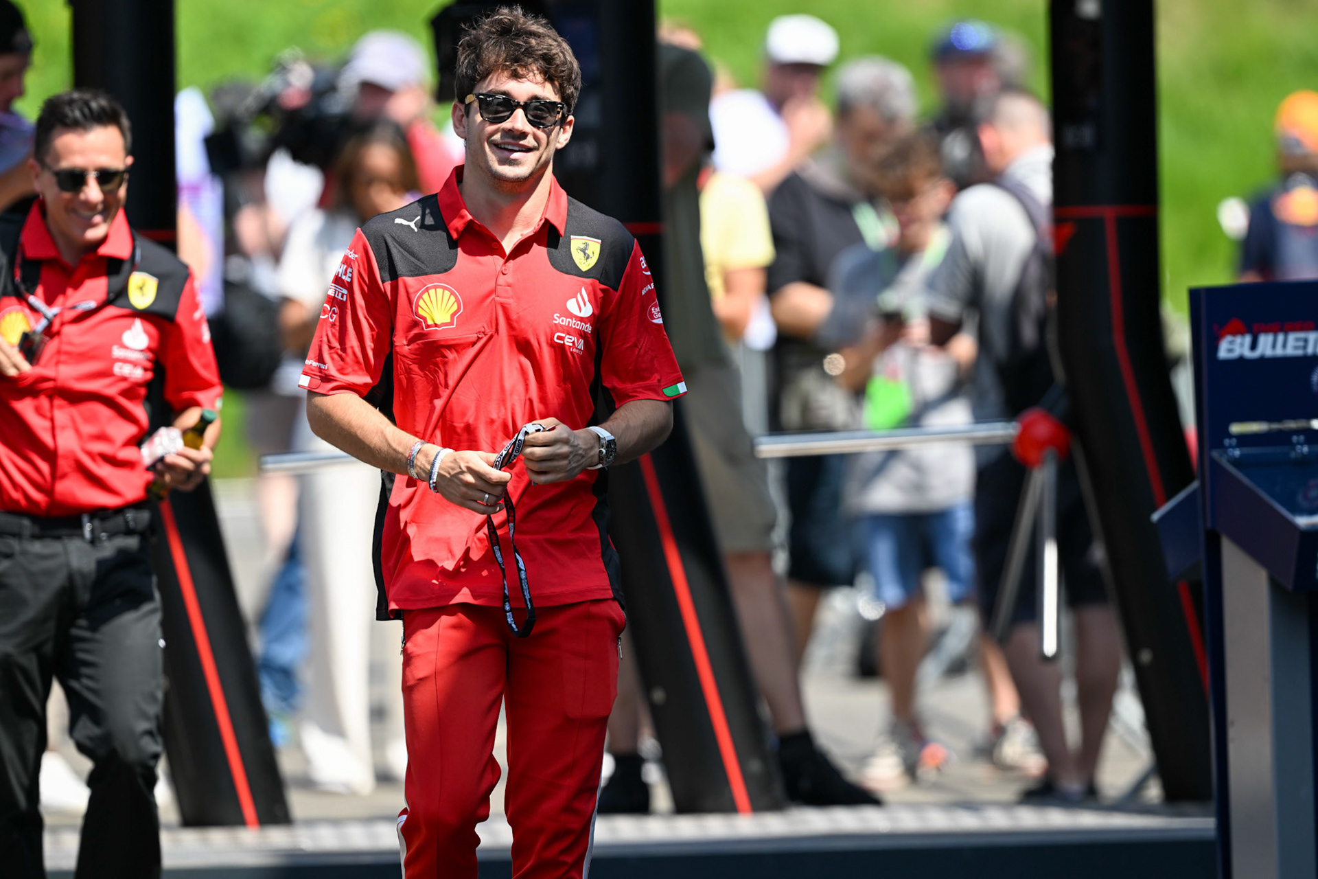 Charles Leclerc (MCO) Scuderia Ferrari;Formel 1 GP Austria / Österreich. Freitag, 30.06.2023