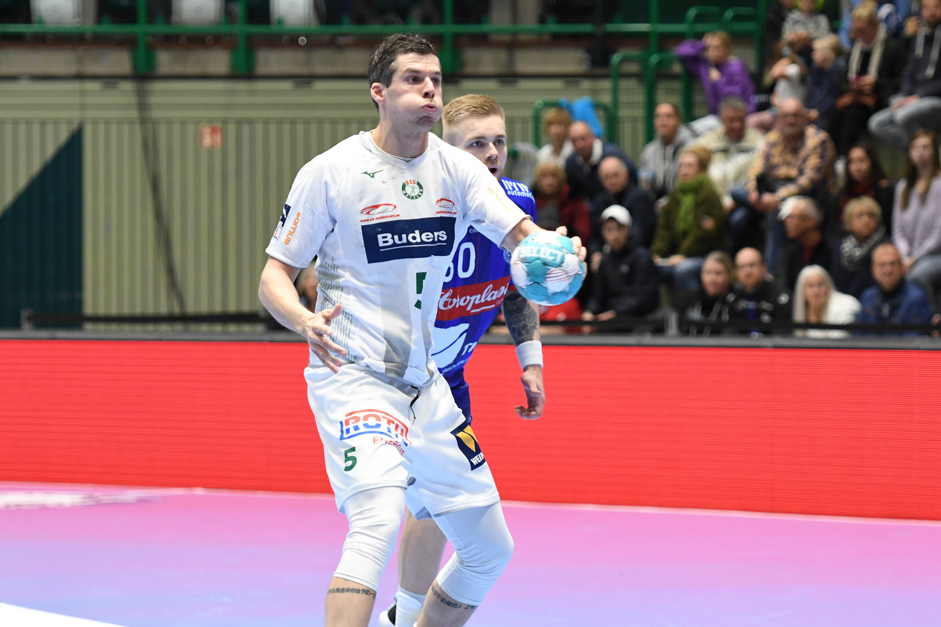 Vladan Lipovina #5; Handball Bundesliga; BHC 06 - HSG Wetzlar 06.11.2022
