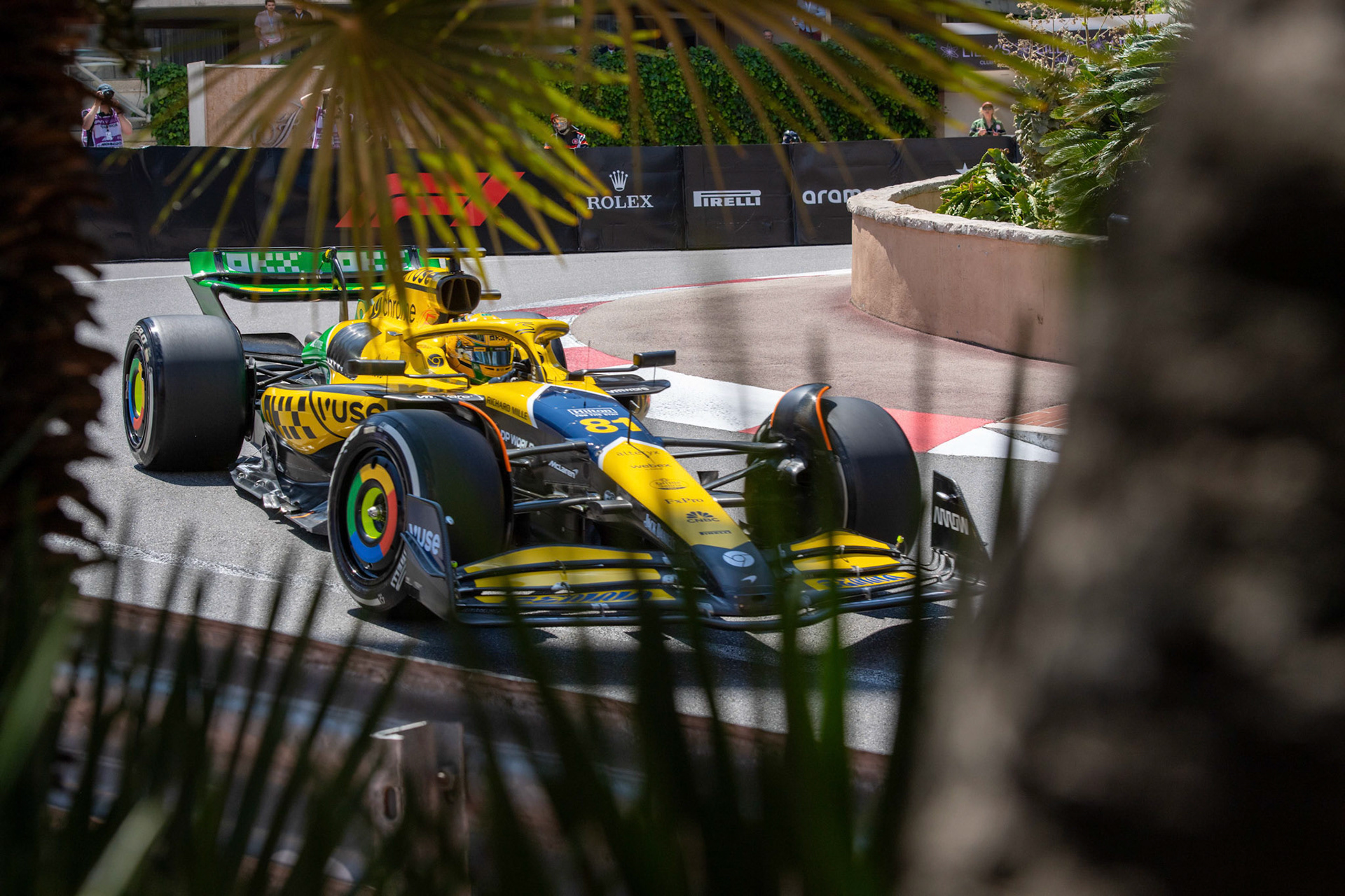 Oscar Piastri #81, McLaren Formula 1 Team; Formel1 GP Monaco Samstag, 25.05.2024