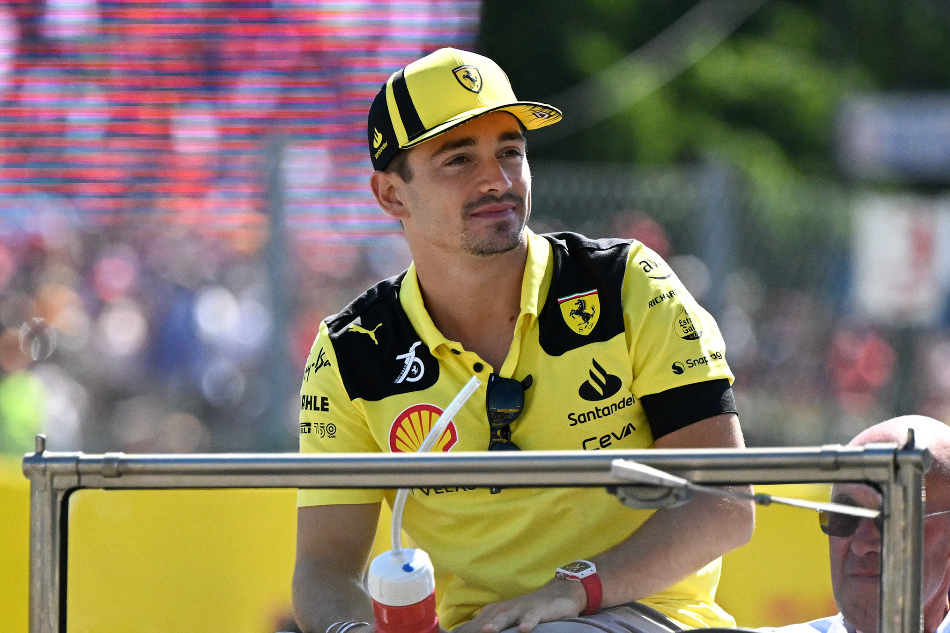 Charles Leclerc (MCO) Scuderia Ferrari; Formel 1 GP Italien Monza, Sonntag, 11.09.2022