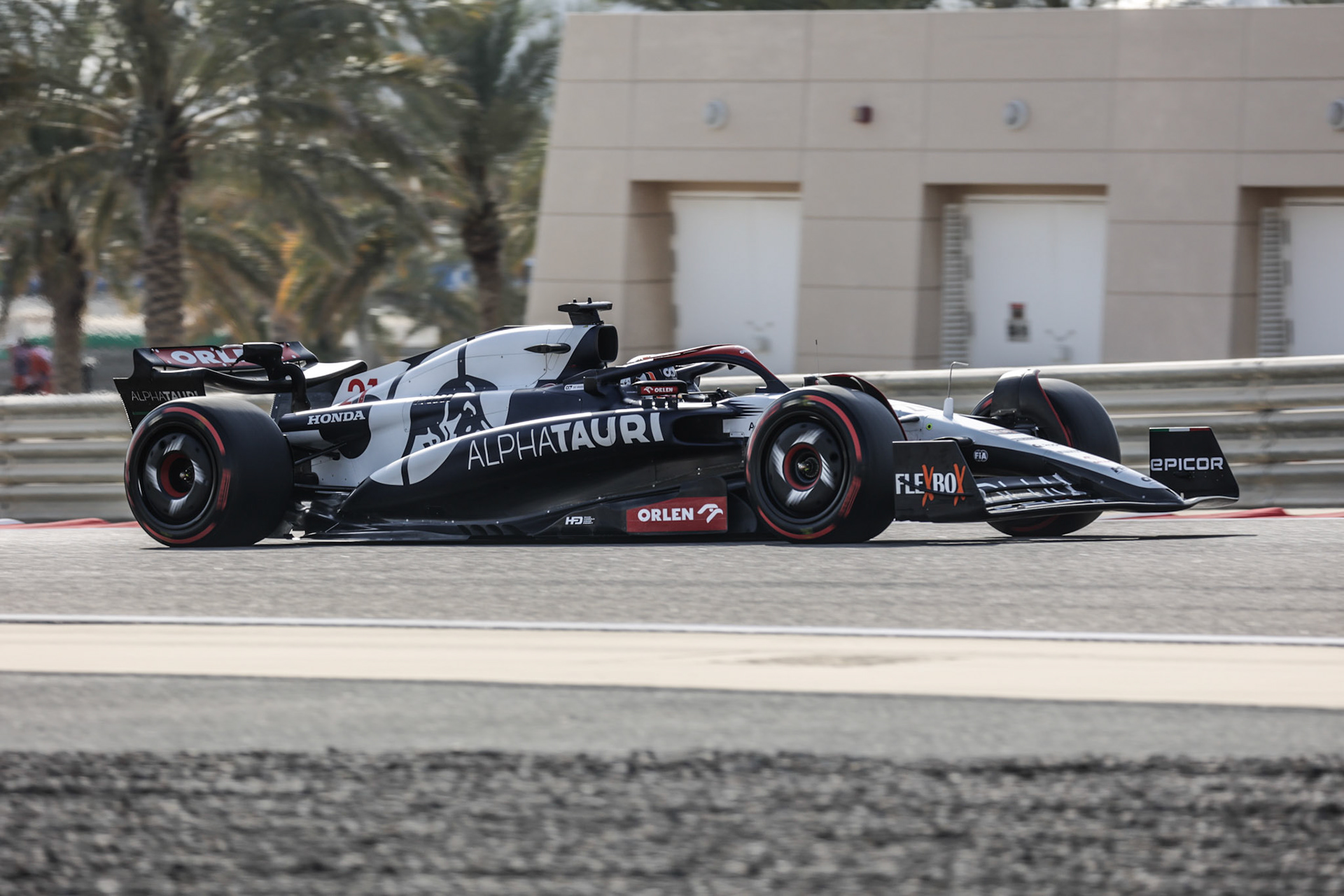 Nyck de Vries (NED) Scuderia Alpha Tauri; Formel 1 GP Bahrain. Samstag 04.03.2023