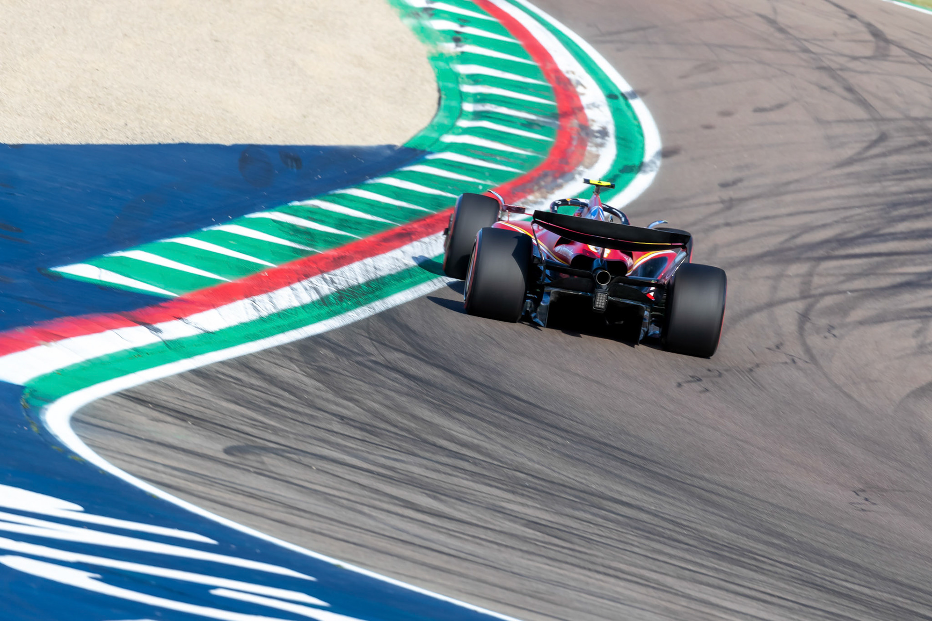 Carlos Sainz #55, Scuderia Ferrari; F1 GP Imola / Italien Freitag, 17.05.2024