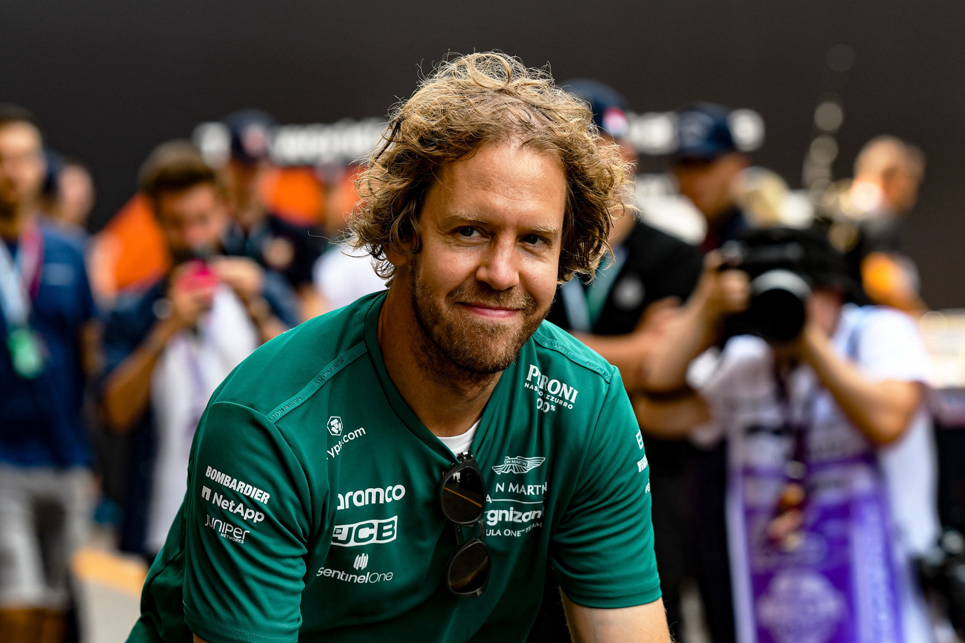 Sebastian Vettel (Ger) Aston Martin Cognizant Formula One Team; Formel 1 Monaco am 26.05.2022