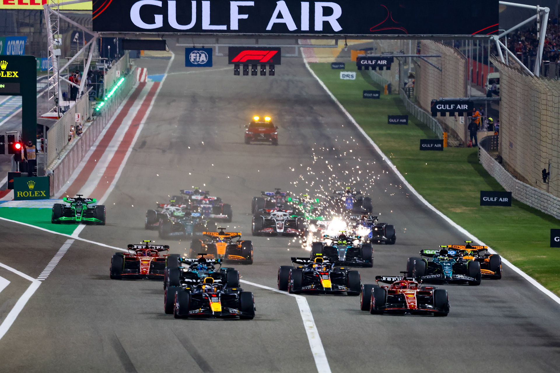 Rennstart; Formel 1 GP Bahrain. Samstag 02.03.2024