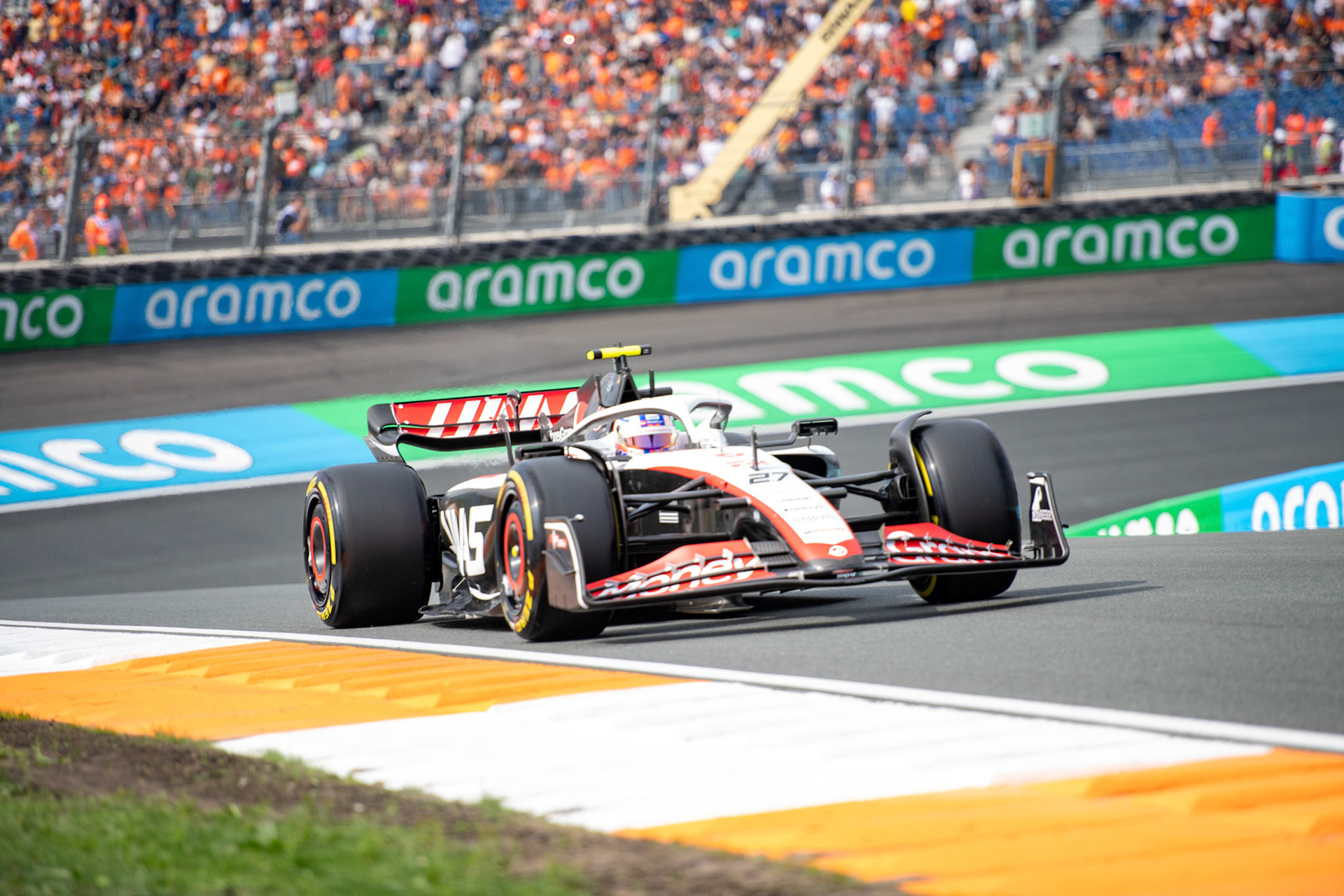 Nico Huelkenberg (GER) Haas F1 Team; Formel 1 GP Holland / Zandvoort. Freitag, 25.08.2023