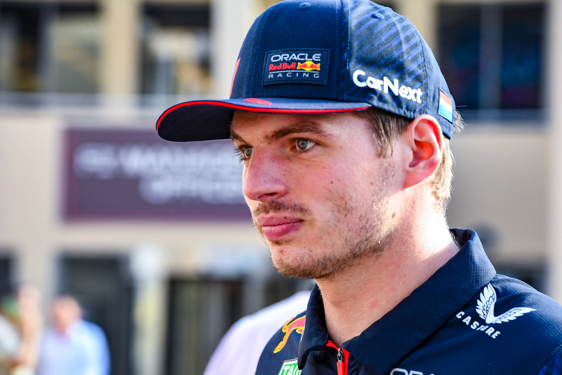 Max Verstappen (NED) Red Bull Racing;Formel 1 GP Abu Dhabi. Donnerstag 23.11.2023