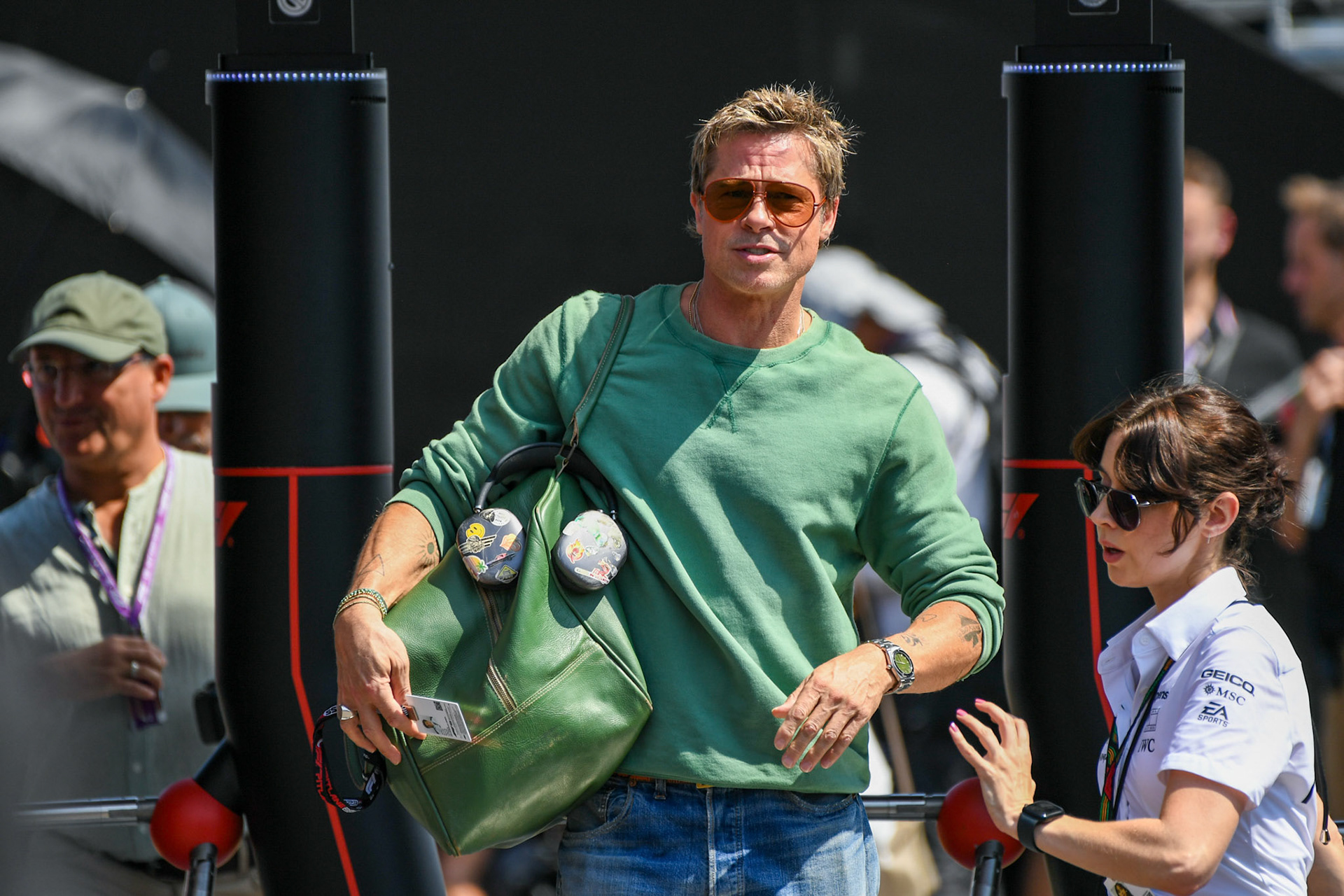 Brad Pitt alias Sonny Hayes, APX GP F1 Team;Formel 1 Budapest / Ungarn, 20.07.2024