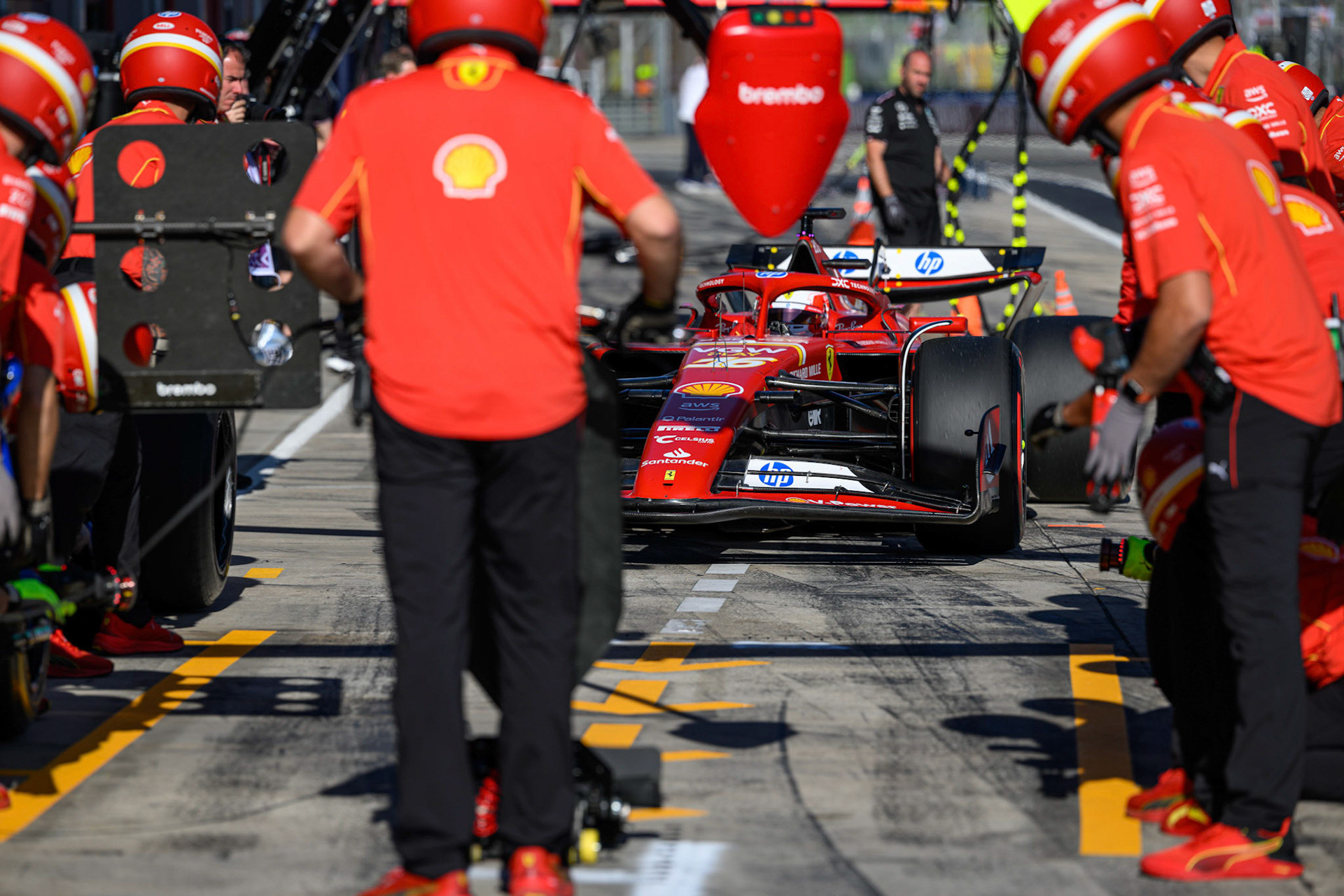 Charles Leclerc #16, Scuderia Ferrari; F1 GP Imola / Italien Freitag, 17.05.2024