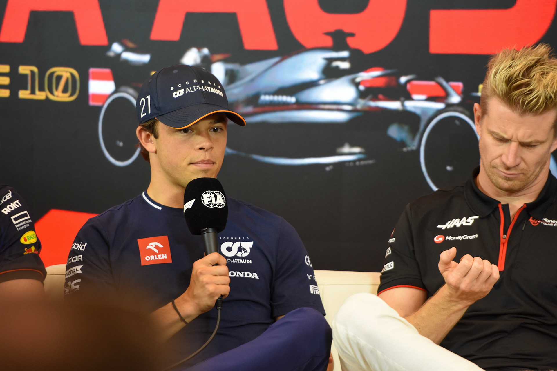 Nyck de Vries (NED) Scuderia Alpha Tauri;Formel 1 GP Austria / Österreich. Donnerstag 29.06.2023