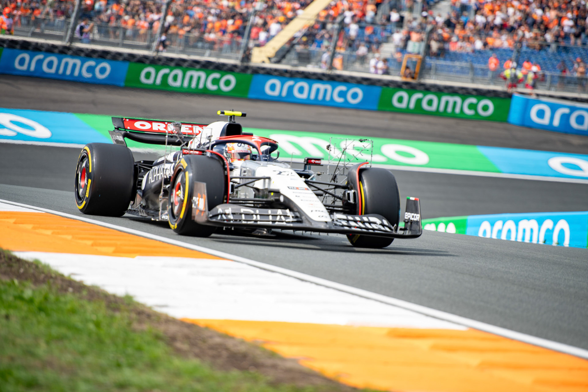Yuki Tsunoda (JPN) Scuderia Alpha Tauri;Formel 1 GP Holland / Zandvoort. Freitag, 25.08.2023