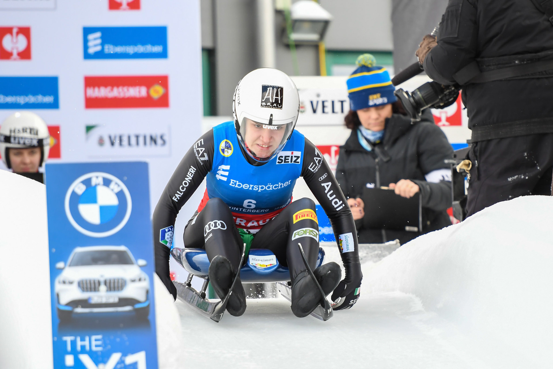 Marion Oberhofer #6, ITA; Eberspächer Luge World Cup; Veltins Eisarena Winterberg 25.02.2023