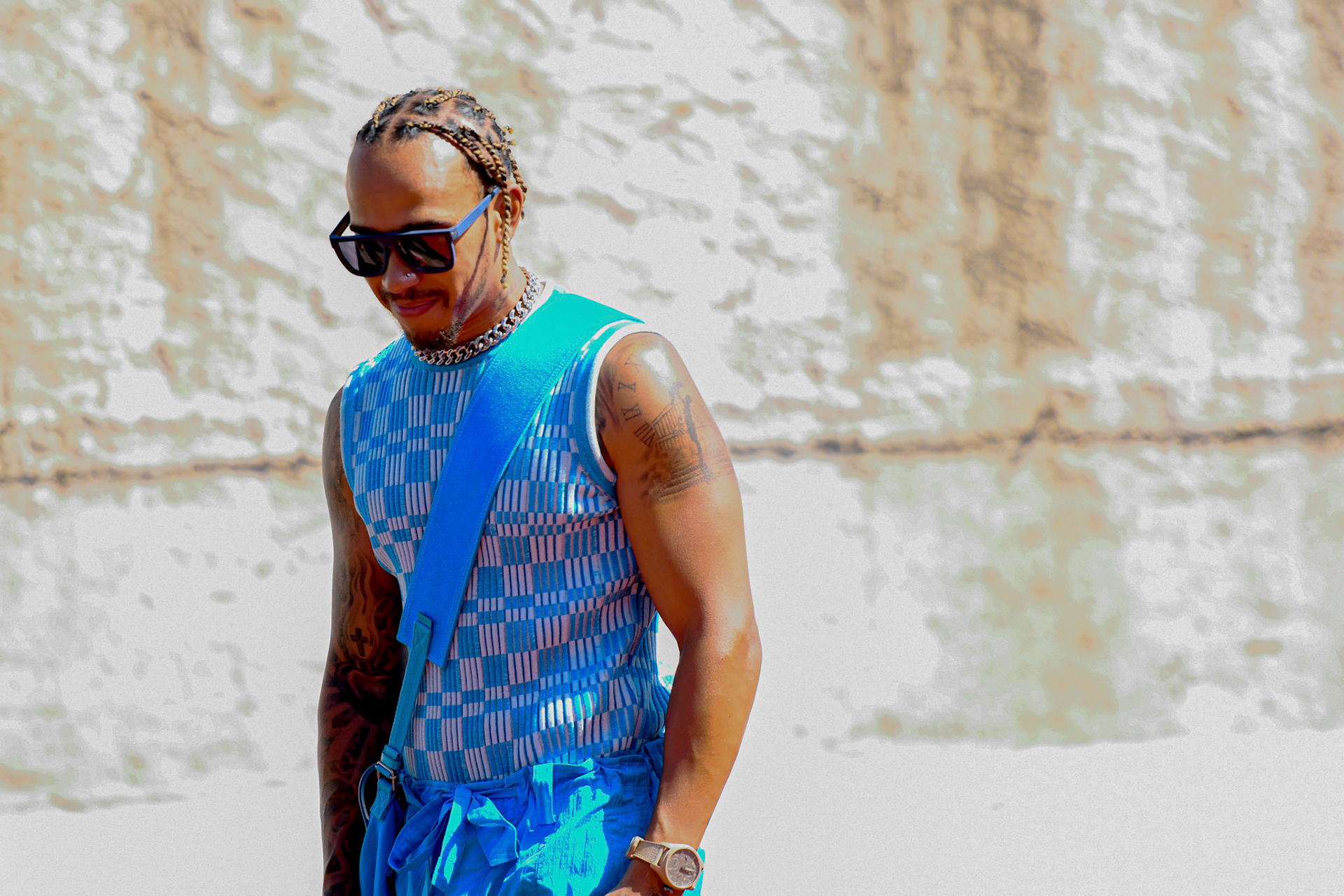 Lewis Hamilton (GBR) Merceds AMG Petronas F1 Team; Formel 1 Monaco am 28.05.2022