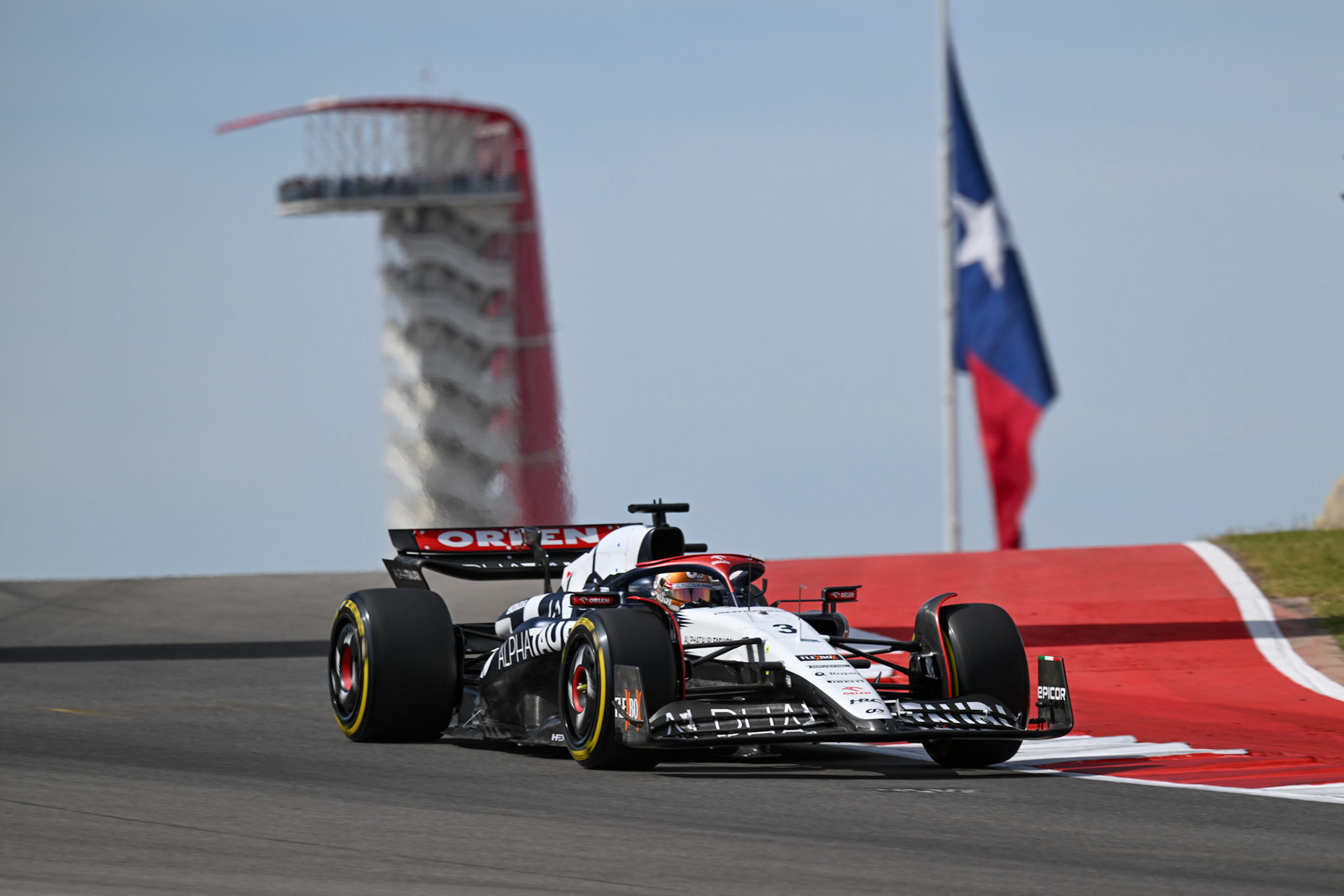 Daniel Ricciardo (AUS) Scuderia Alpha Tauri;Formel 1 GP USA Austin Texas. Samstag 21.10.2023