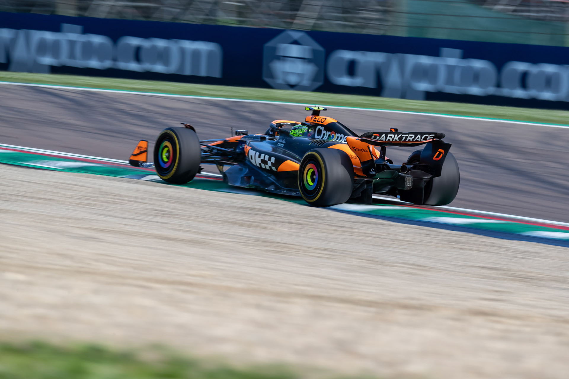 Lando Norris #4, McLaren Formula 1 Team; F1 GP Imola / Italien Freitag, 17.05.2024