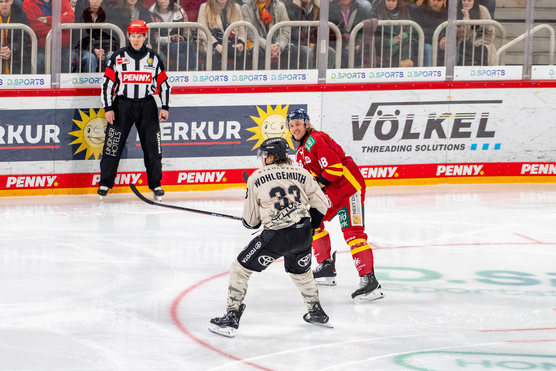 Torsten Ankert, Tim Wohlgemuth; DEL Düsseldorfer EG - Kölner Haie, 25.02.2024