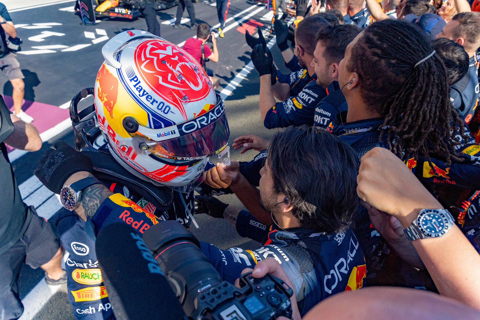 Max Verstappen (NED) Red Bull Racing;Formel 1 GP Budapest / Ungarn. Sonntag, 23.07.2023