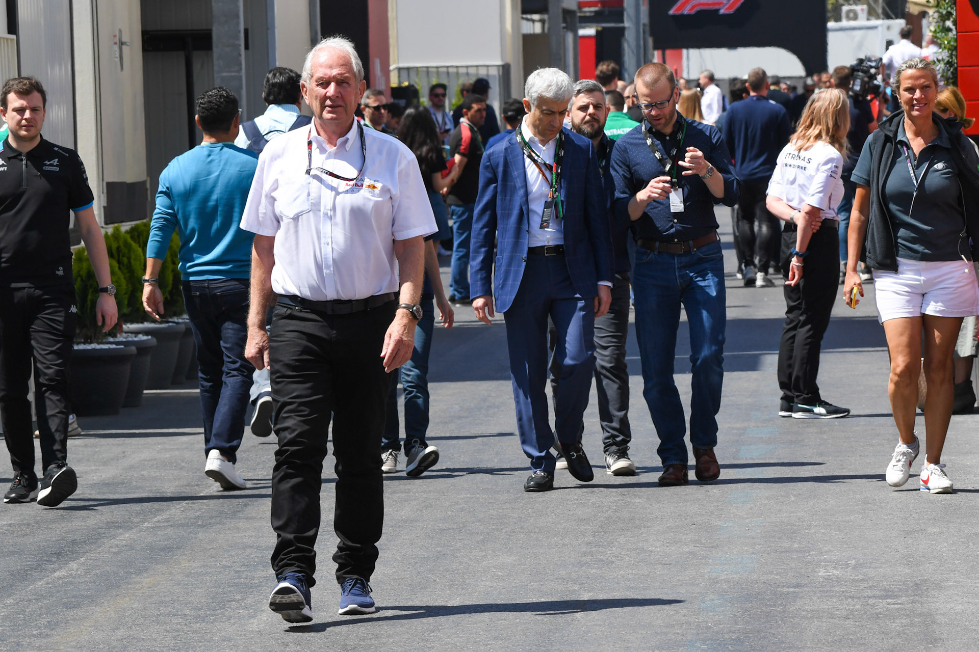 Dr. Helmut Marko, Red Bull Racing; Formel 1 GP Baku Azerbaijan. Samstag 29.04.2023