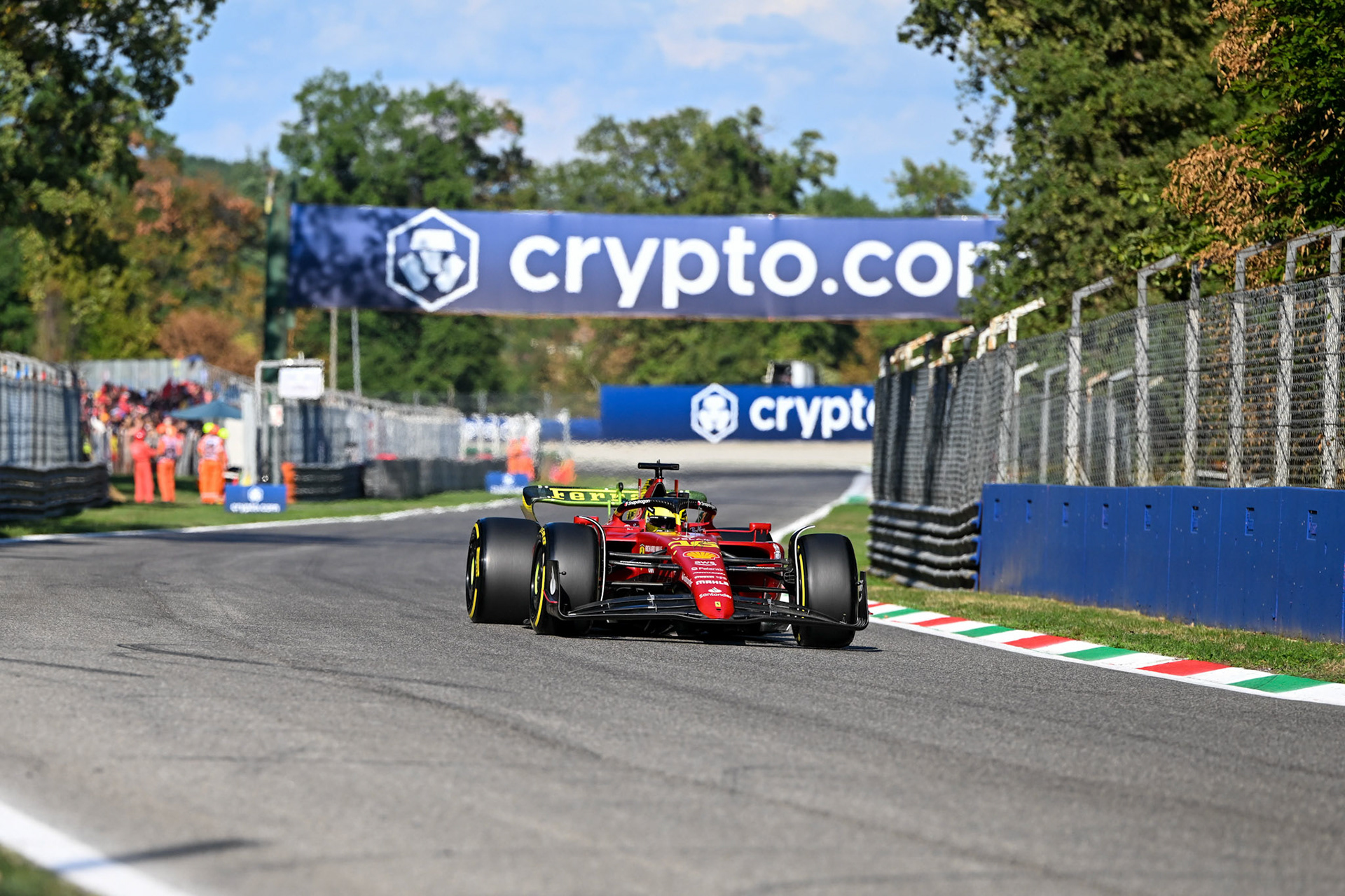 Charles Leclerc (MCO) Scuderia Ferrari; Formel 1 GP Italien Monza, Freitag, 09.09.2022