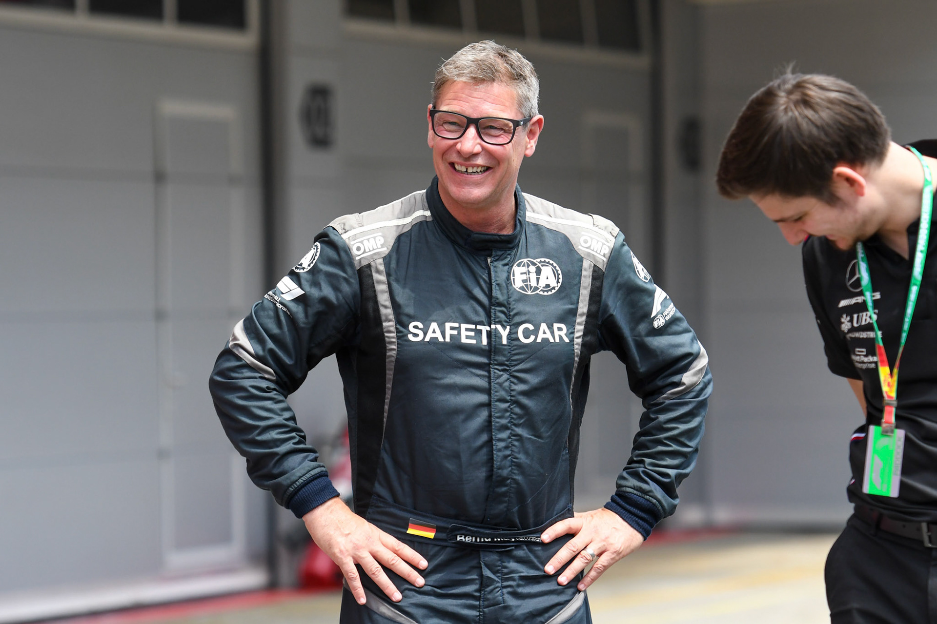 Bernd Mayländer Safetycar Fahrer; Formel 1 GP Barcelona. Donnerstag 01.06.2023
