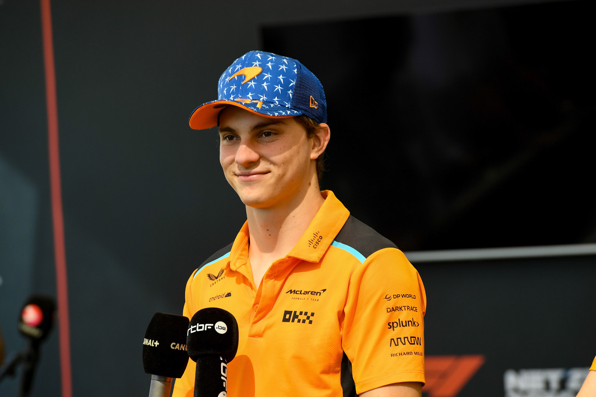 Oscar Piastri (AUS) McLaren F1; Formel 1 GP USA Austin Texas. Donnerstag 19.10.2023