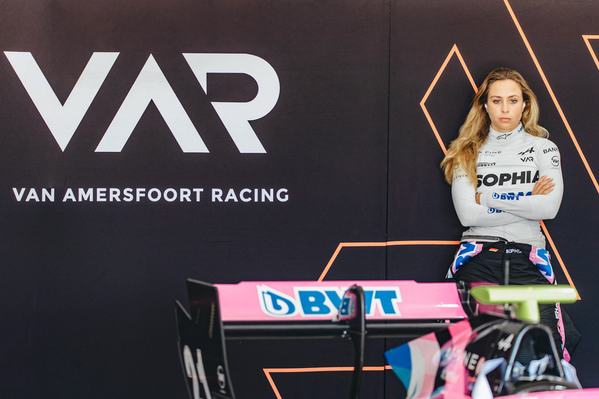 Sophia Flörsch, van Amersvoort Racing; Formel 1 GP Bahrain. Donnerstag 29.02.2024