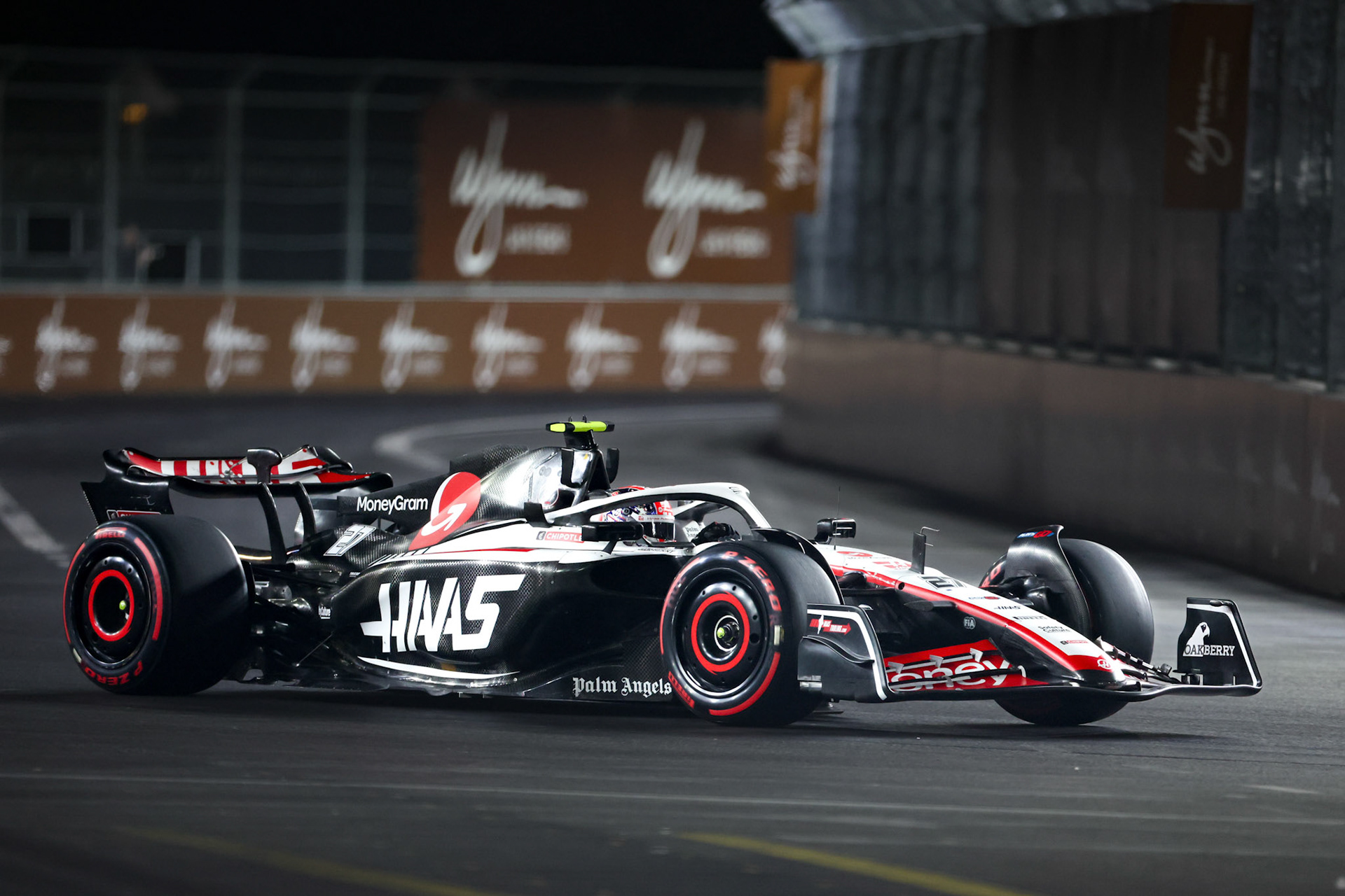 Nico Hülkenberg (GER) Haas F1 Team; Formel 1 GP USA Las Vegas. Samstag 18.11.2023