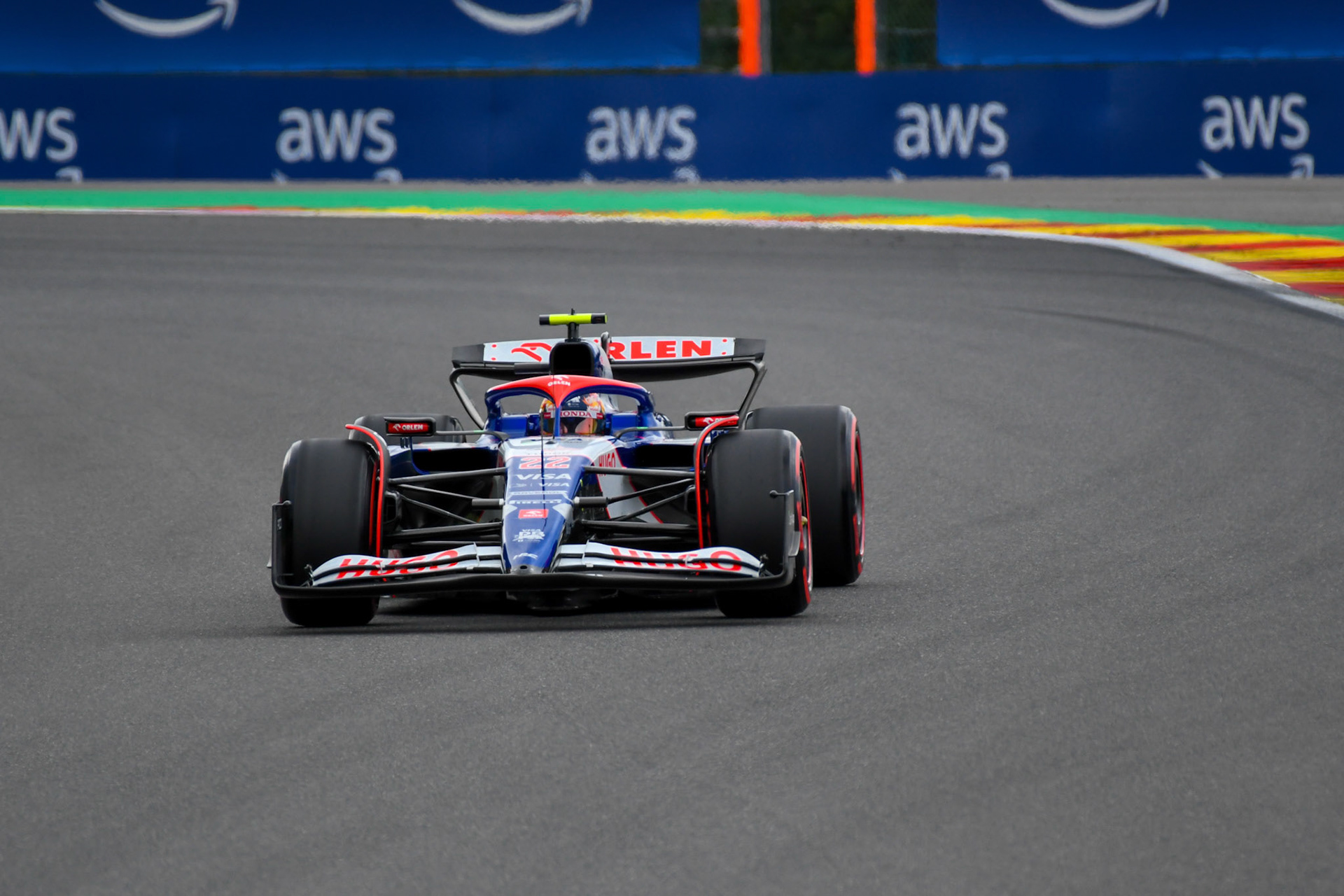 Yuki Tsunoda #22, Visa Cash App RB Formula One Team;Formel 1 GP Spa / Belgien. Freitag, 26.07.2024