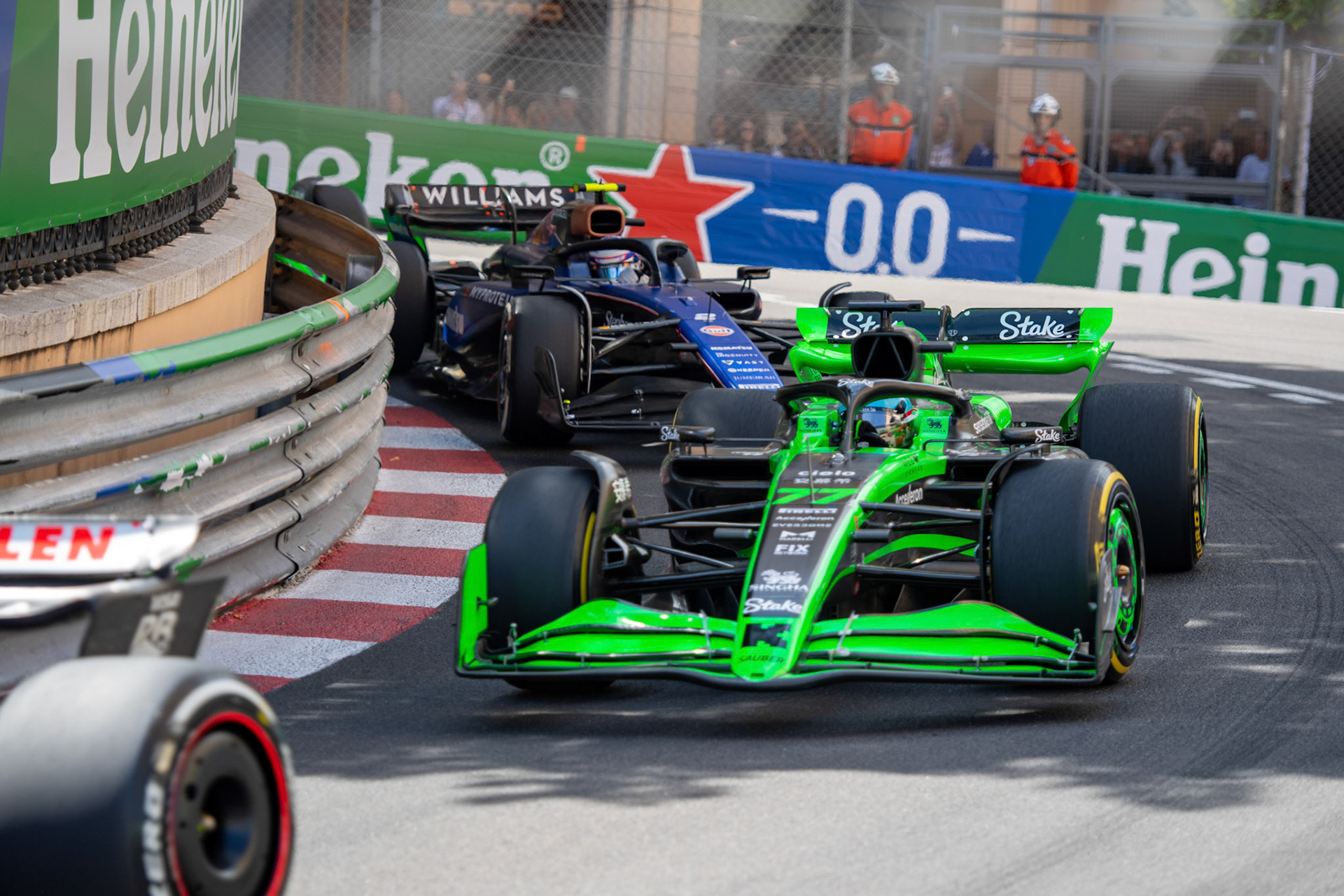 Valtteri Bottas #77, Stake F1 Team Kick Sauber; Formel1 GP Monaco Sonntag, 26.05.2024