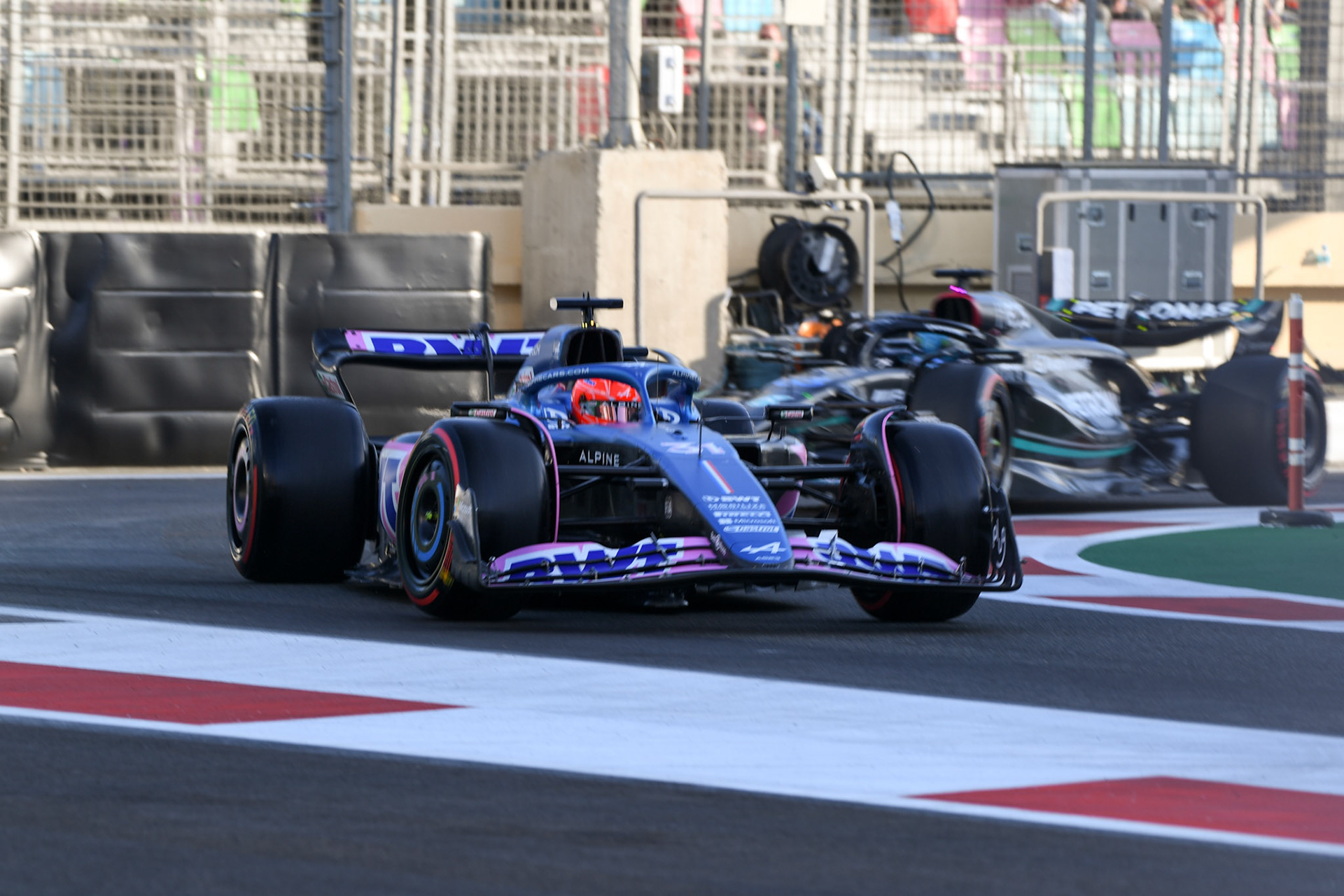 Esteban Ocon (FRA) Alpine F1 Team; Formel 1 GP Baku Azerbaijan. Freitag 28.04.2023