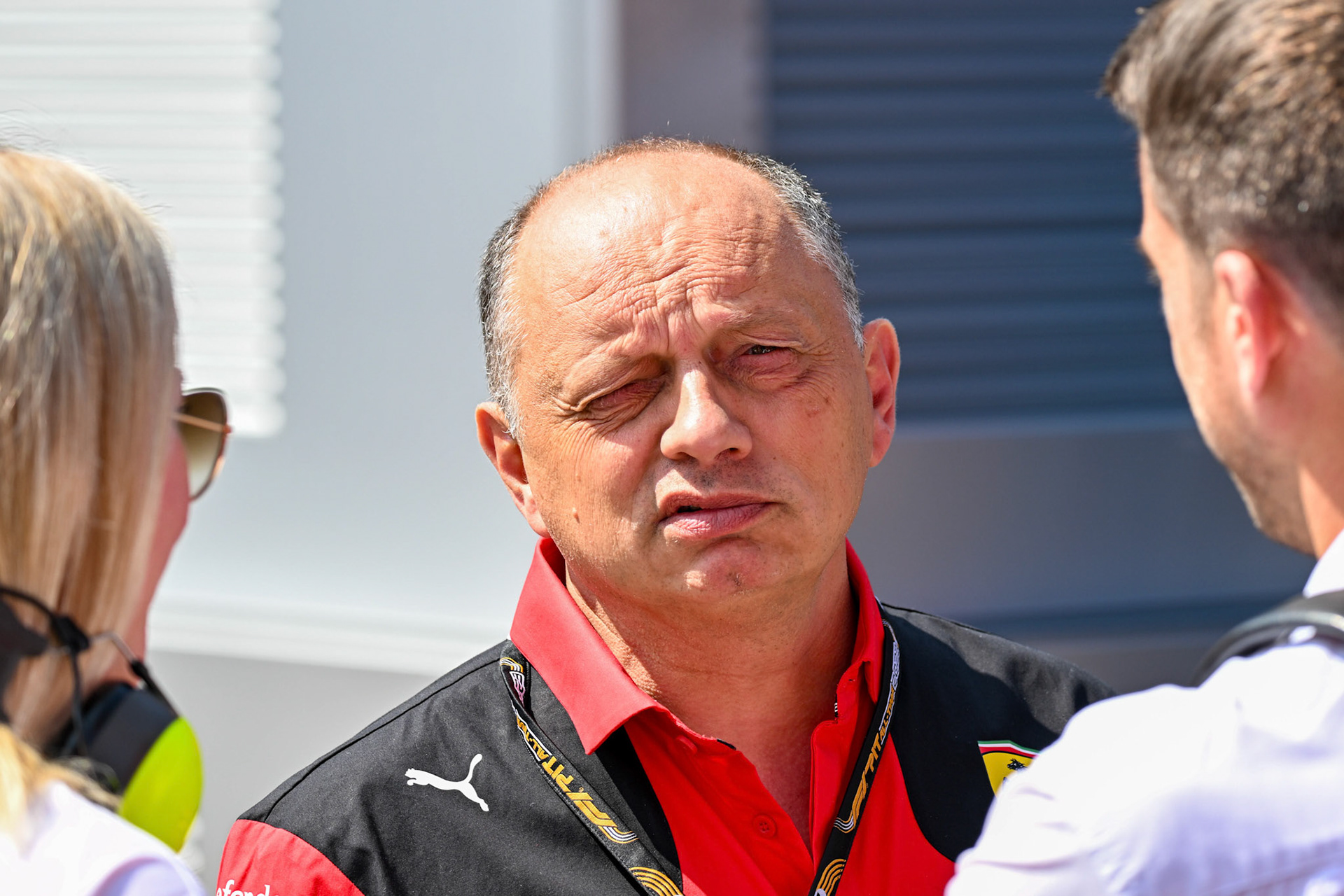 Frederic Vasseur Scuderia Ferrari; Formel 1 GP Austria / Österreich. Freitag, 30.06.2023