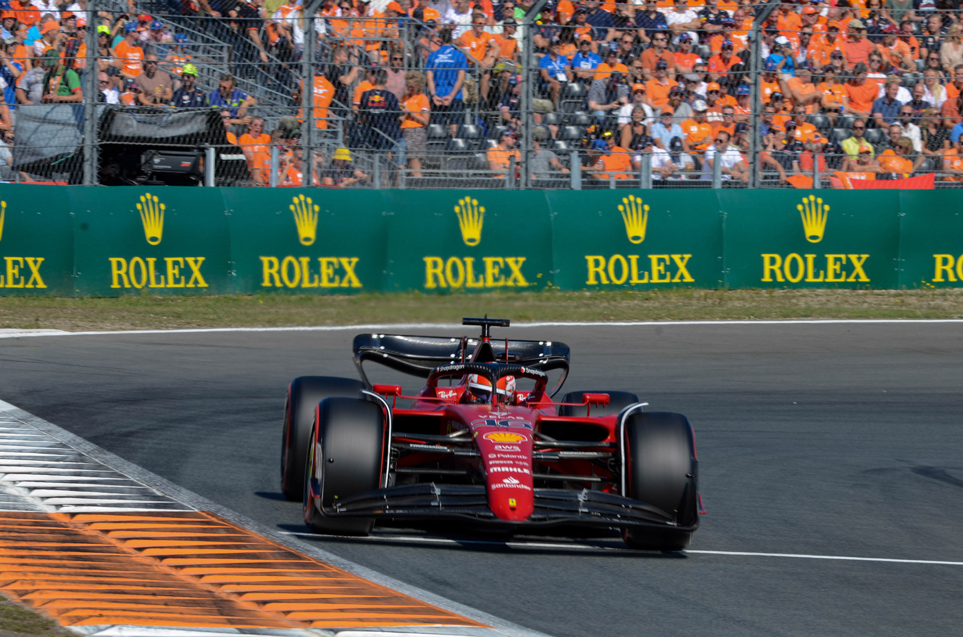 Charles Leclerc (MCO) Scuderia Ferrari; Formel 1 GP Holland Zandvoort, Samstag, 03.09.2022