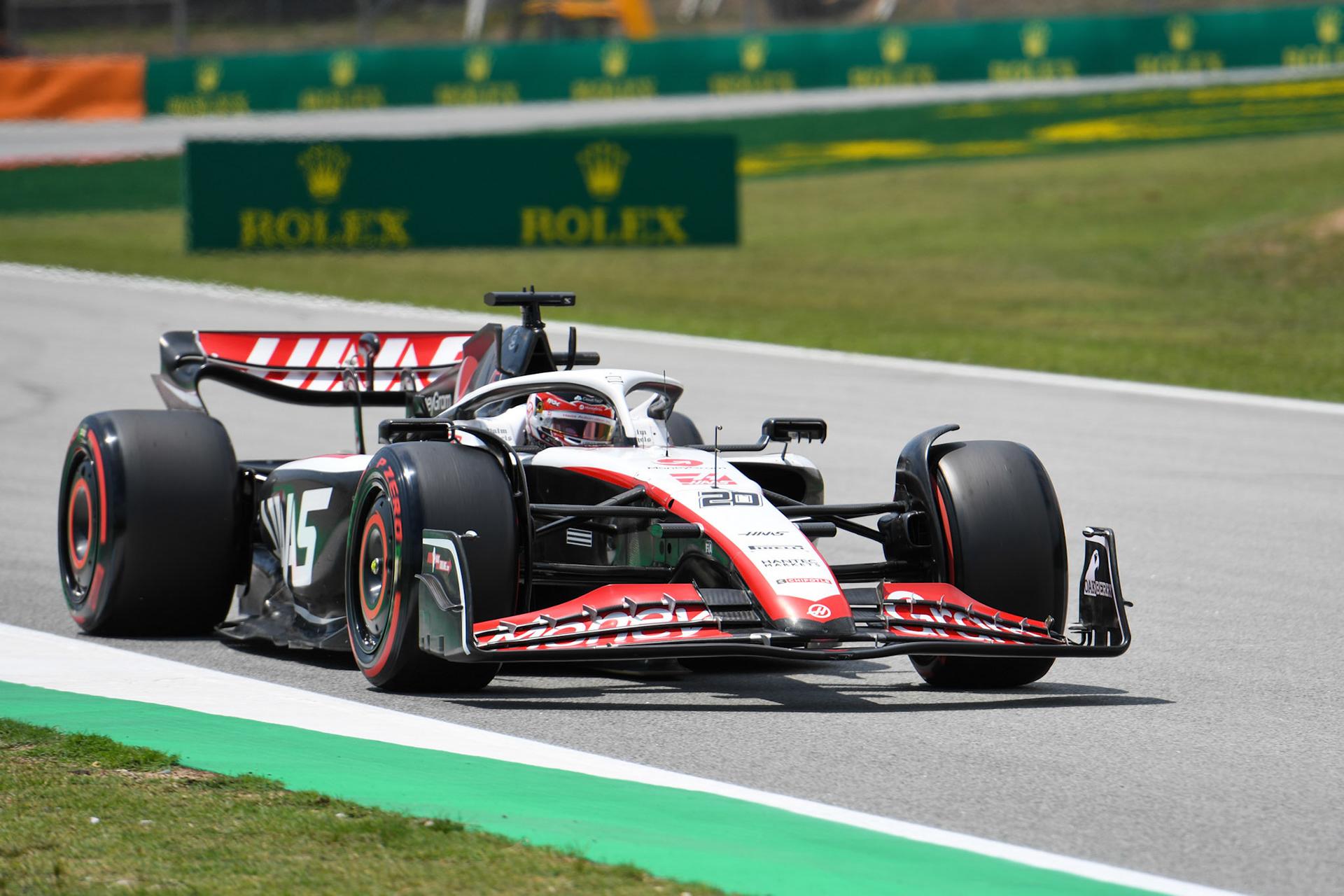 Kevin Magnussen (DEN) Haas F1 Team;Formel 1 GP Barcelona. Freitag 02.06.2023