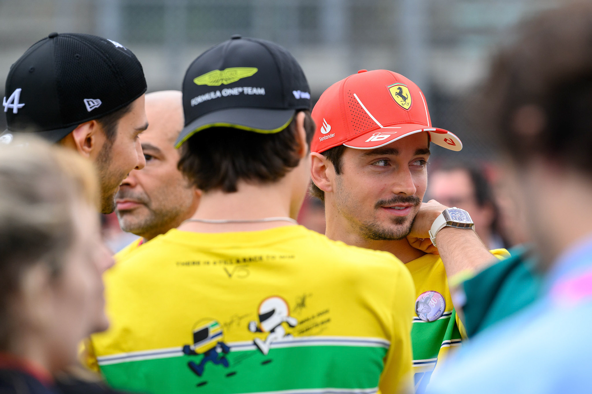 Charles Leclerc #16, Scuderia Ferrari; F1 GP Imola / Italien Donnerstag, 16.05.2024