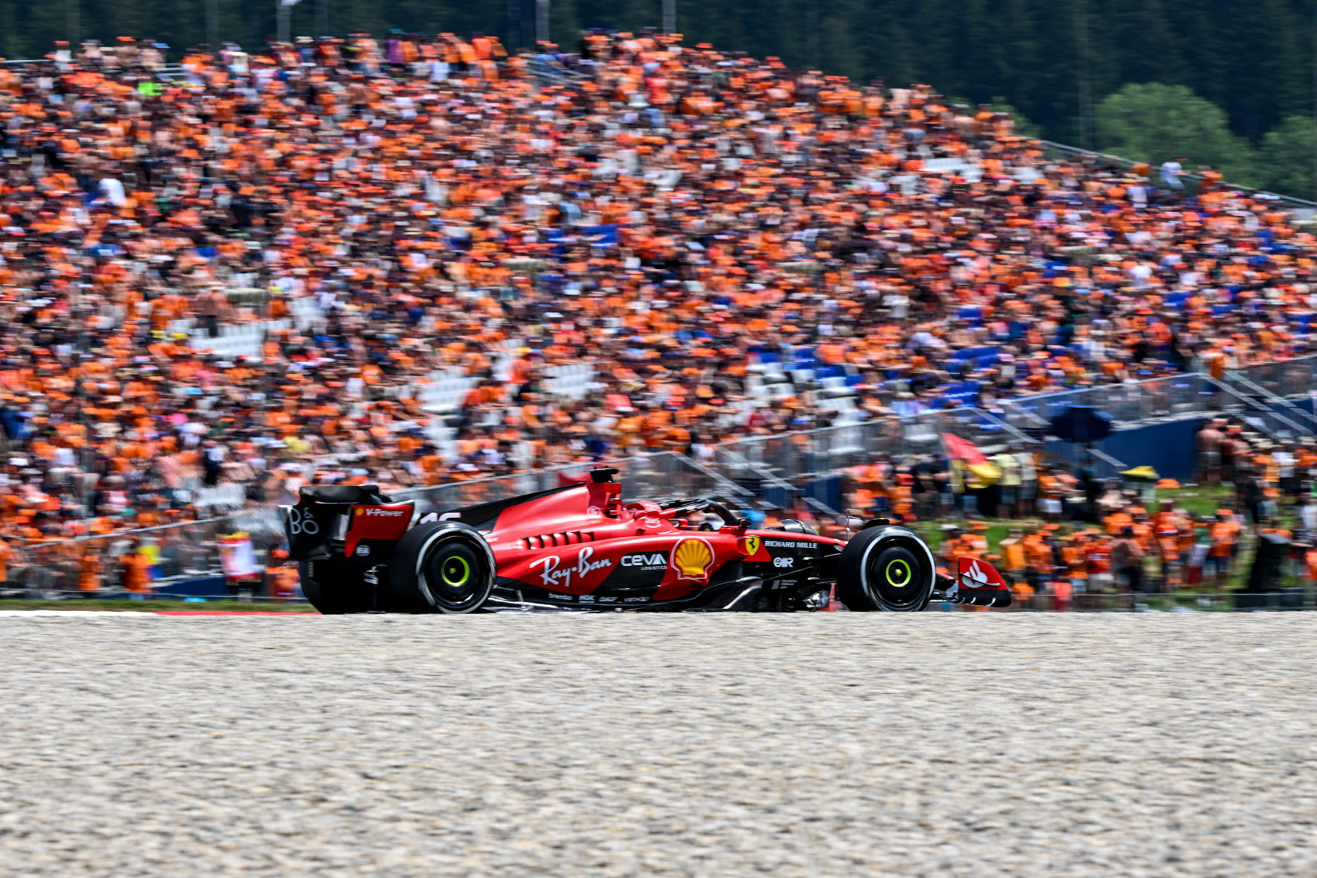 Charles Leclerc (MCO) Scuderia Ferrari;Formel 1 GP Austria / Österreich. Freitag, 30.06.2023