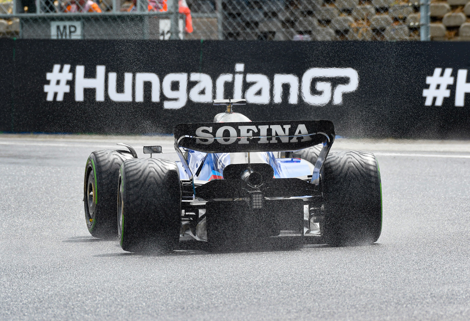 Alexander Albon (THA) Williams Racing; Formel 1 Ungarn am 30.07.2022