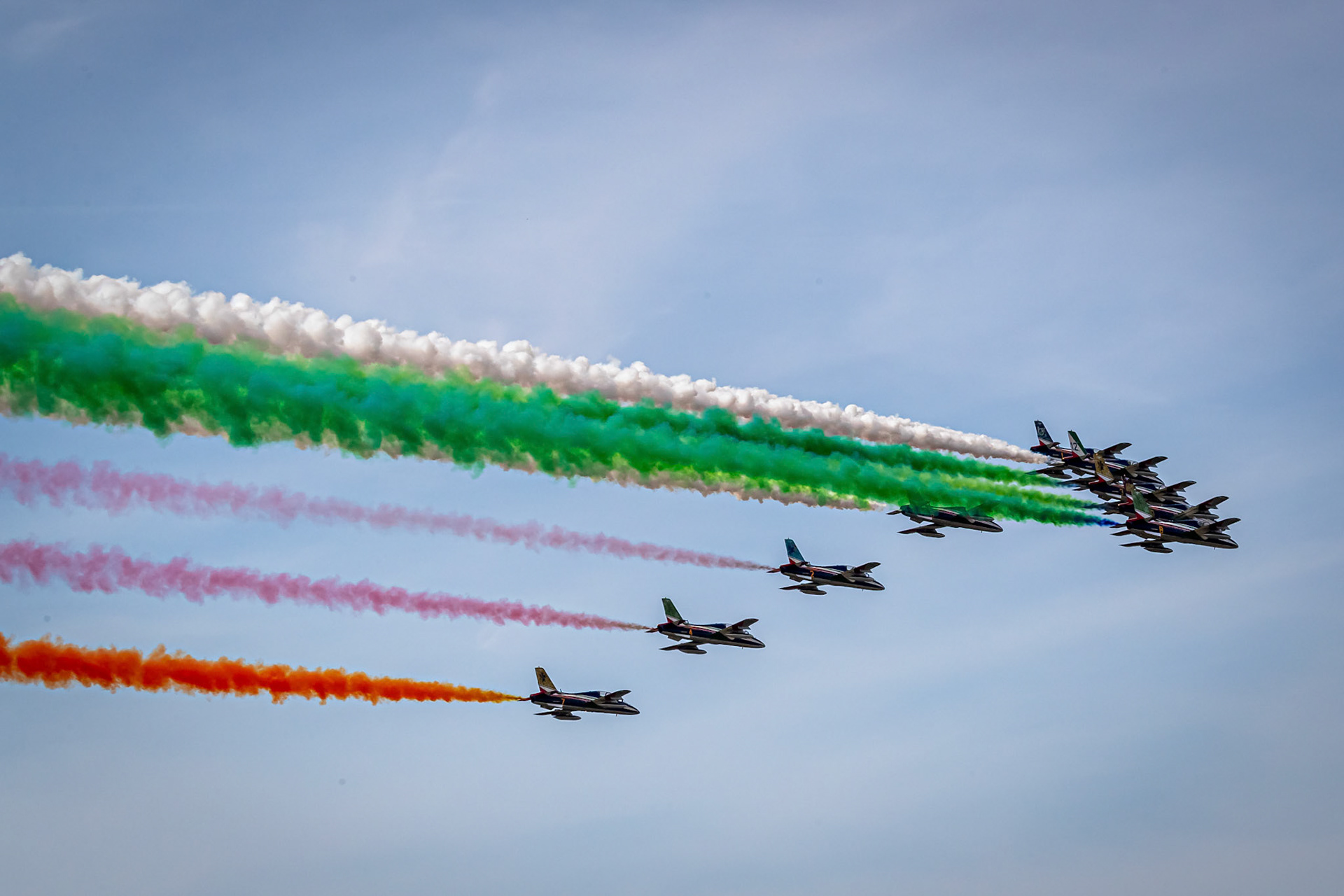 Flugshow; Formel 1 GP Italien / Monza. Sonntag, 03.09.2023