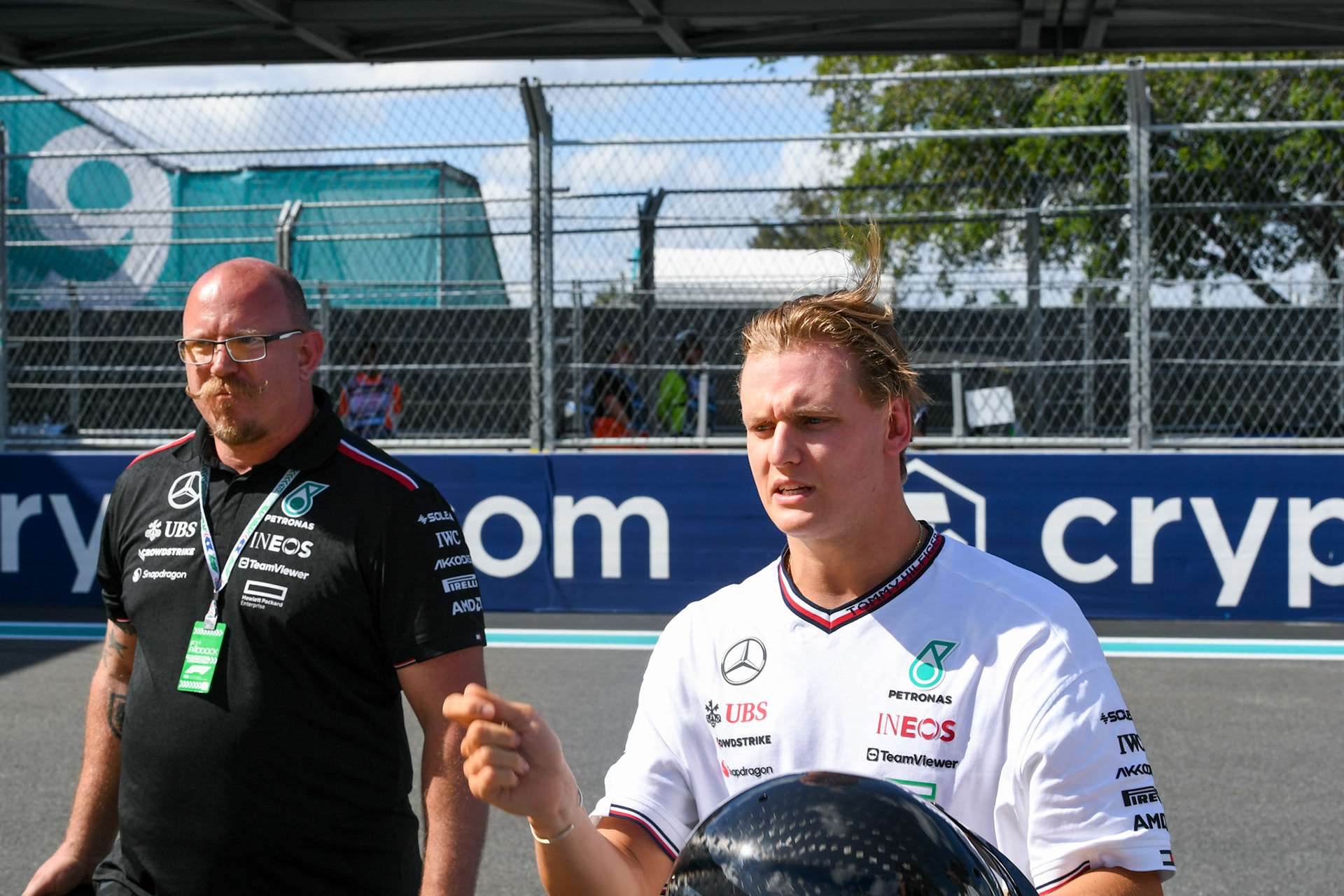 Mick Schumacher, Mercedes-AMG Petronas F1 Team; Formel 1 GP Miami / USA. 04.05.2024