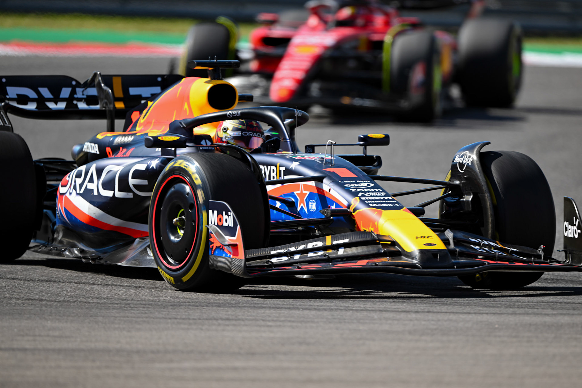 Max Verstappen (NED) Red Bull Racing;Formel 1 GP USA Austin Texas. Sonntag 22.10.2023