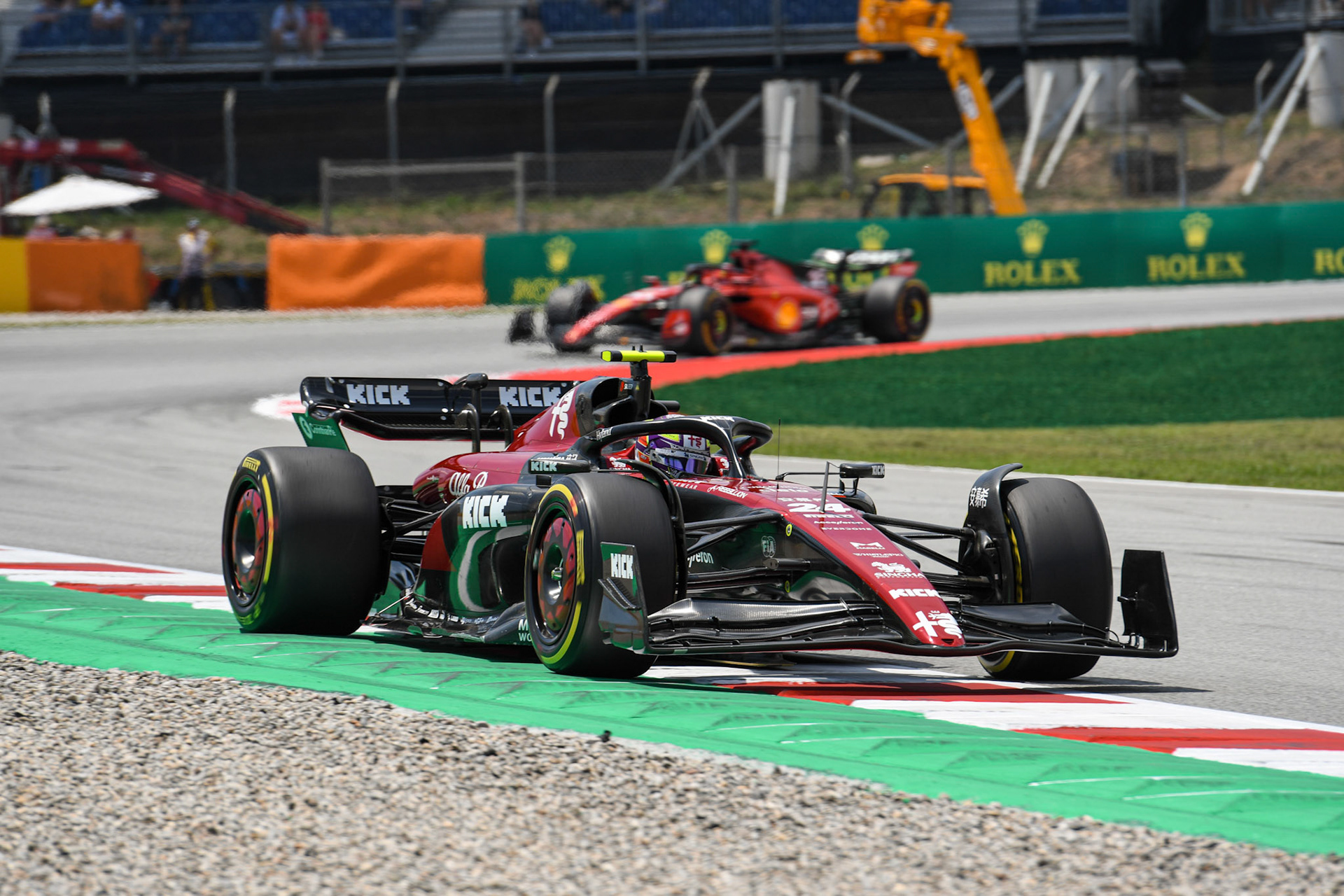Guanyu Zhou (CHN) Alfa Romeo F1 Team;Formel 1 GP Barcelona. Freitag 02.06.2023